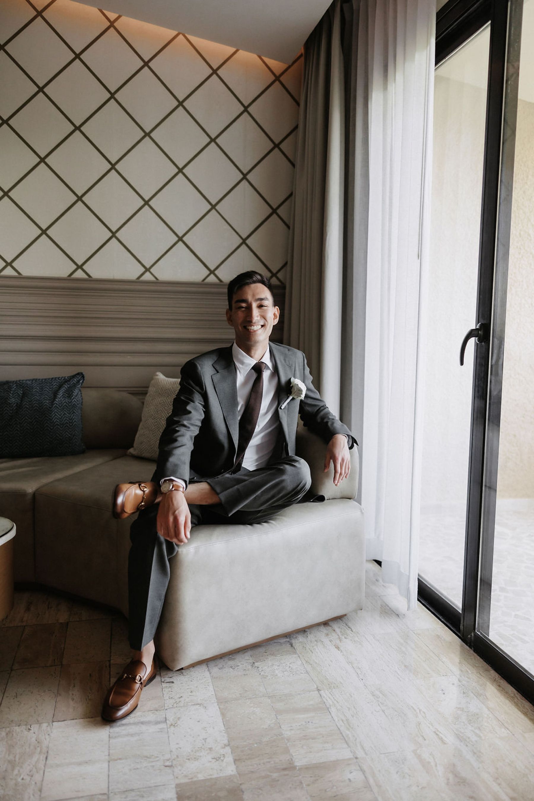 Vows Beneath the Cancun Sun: Marielle &amp; Kieran’s Joyful Wedding at TRS Yucatan  photo