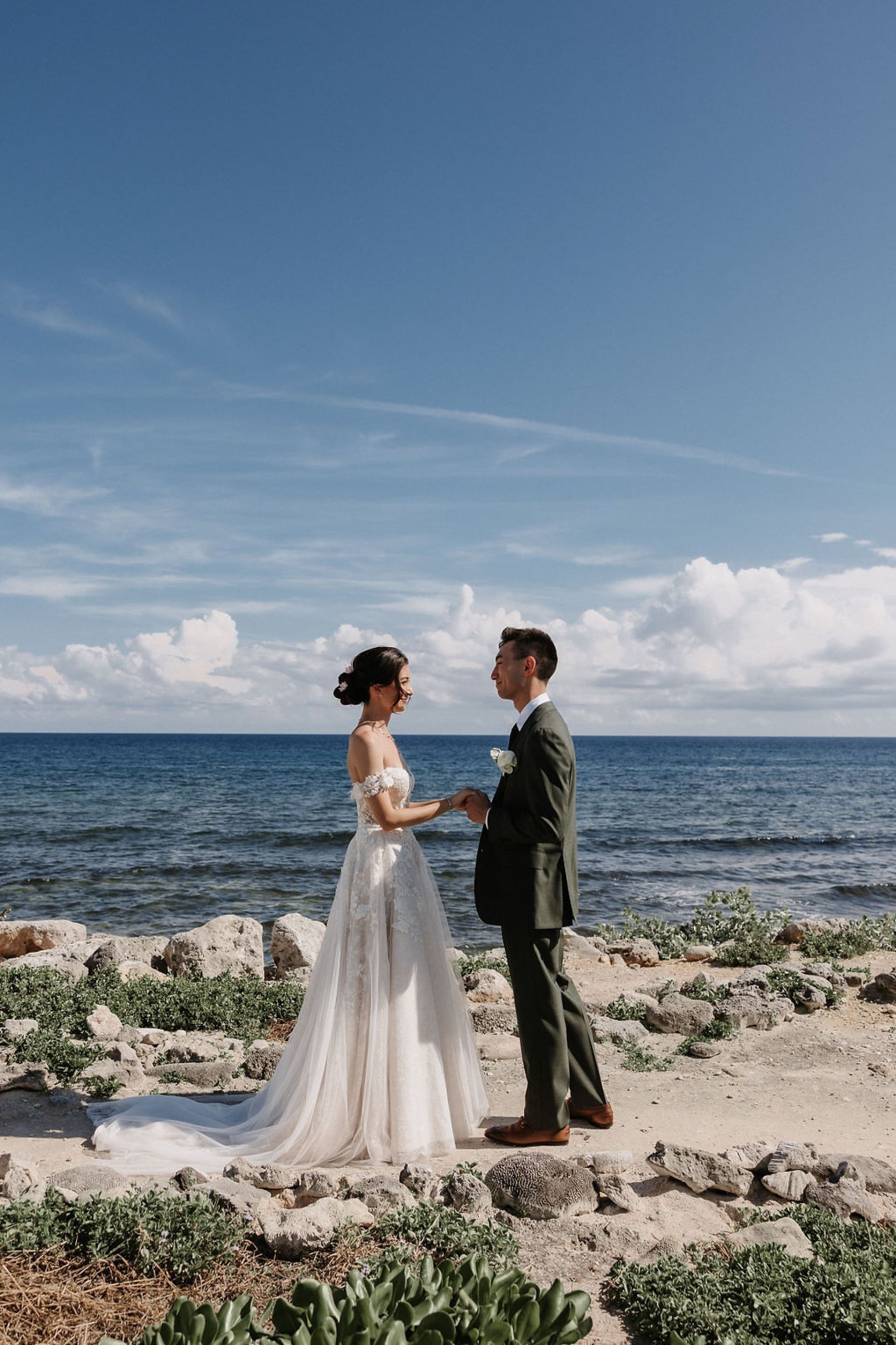Vows Beneath the Cancun Sun: Marielle &amp; Kieran’s Joyful Wedding at TRS Yucatan  photo