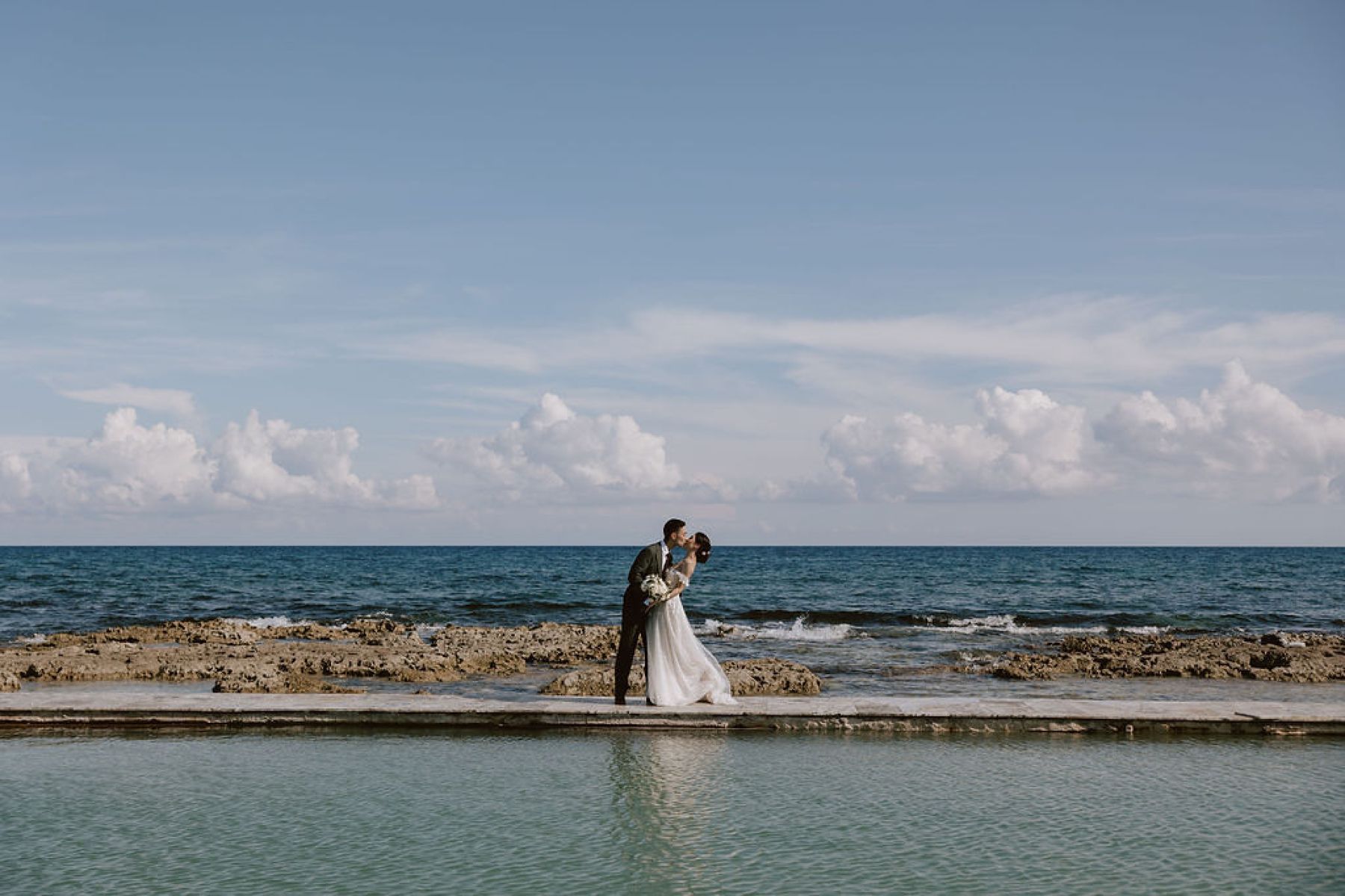 Vows Beneath the Cancun Sun: Marielle &amp; Kieran’s Joyful Wedding at TRS Yucatan  photo