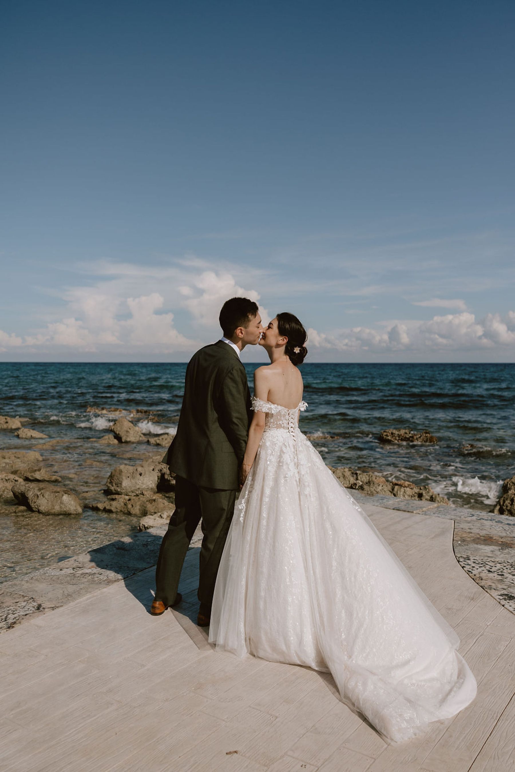 Vows Beneath the Cancun Sun: Marielle &amp; Kieran’s Joyful Wedding at TRS Yucatan  photo