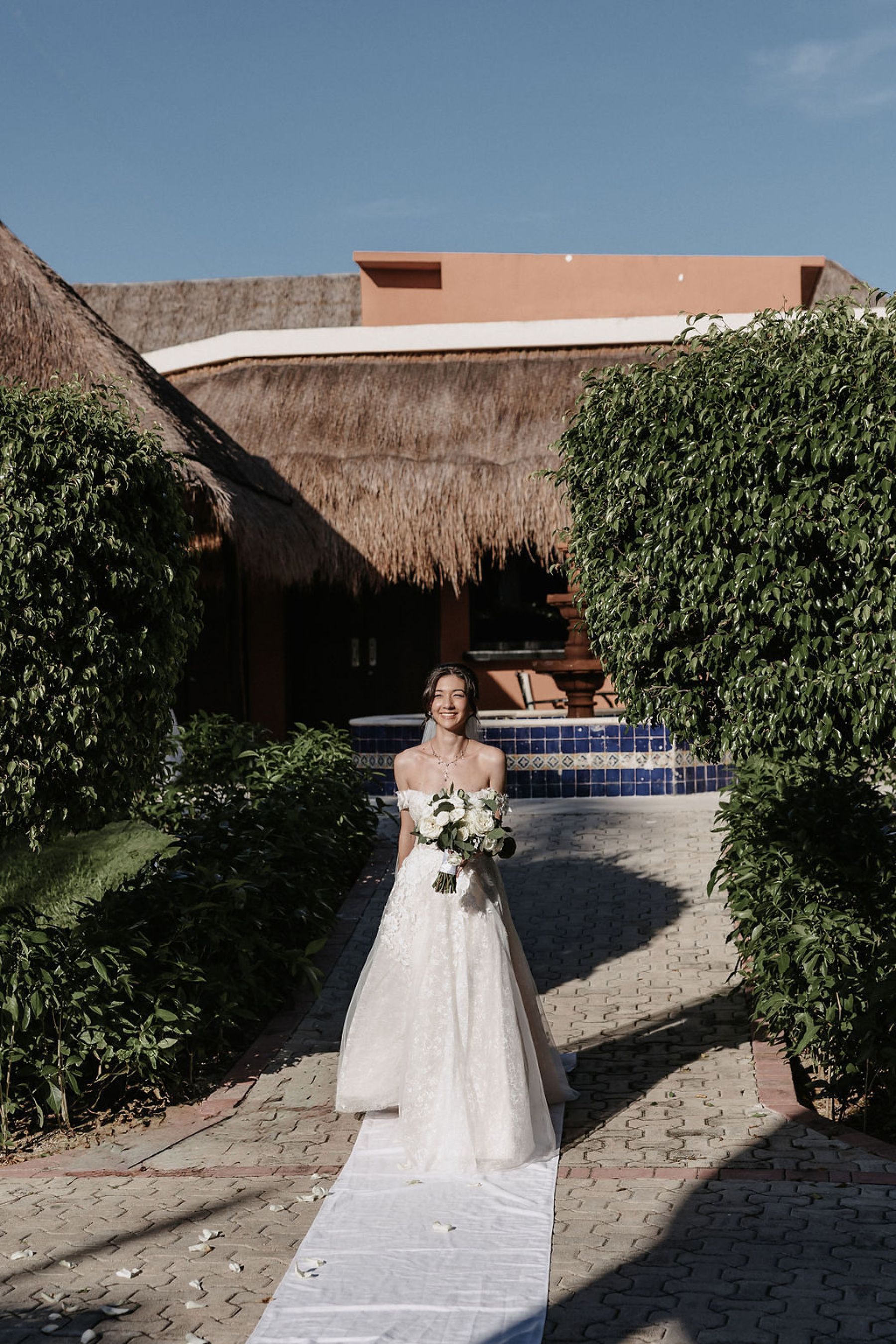Vows Beneath the Cancun Sun: Marielle &amp; Kieran’s Joyful Wedding at TRS Yucatan  photo