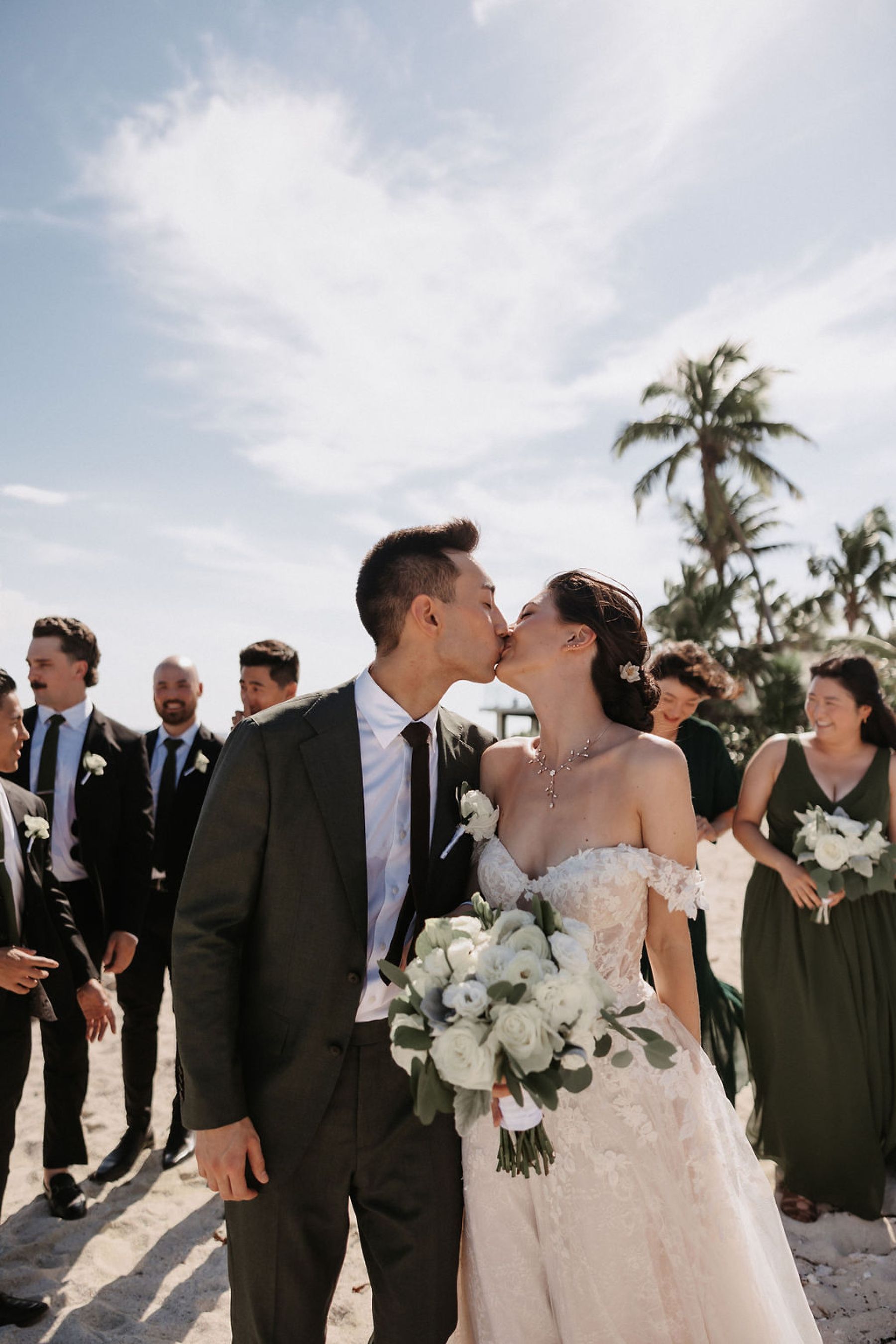 Vows Beneath the Cancun Sun: Marielle &amp; Kieran’s Joyful Wedding at TRS Yucatan  photo