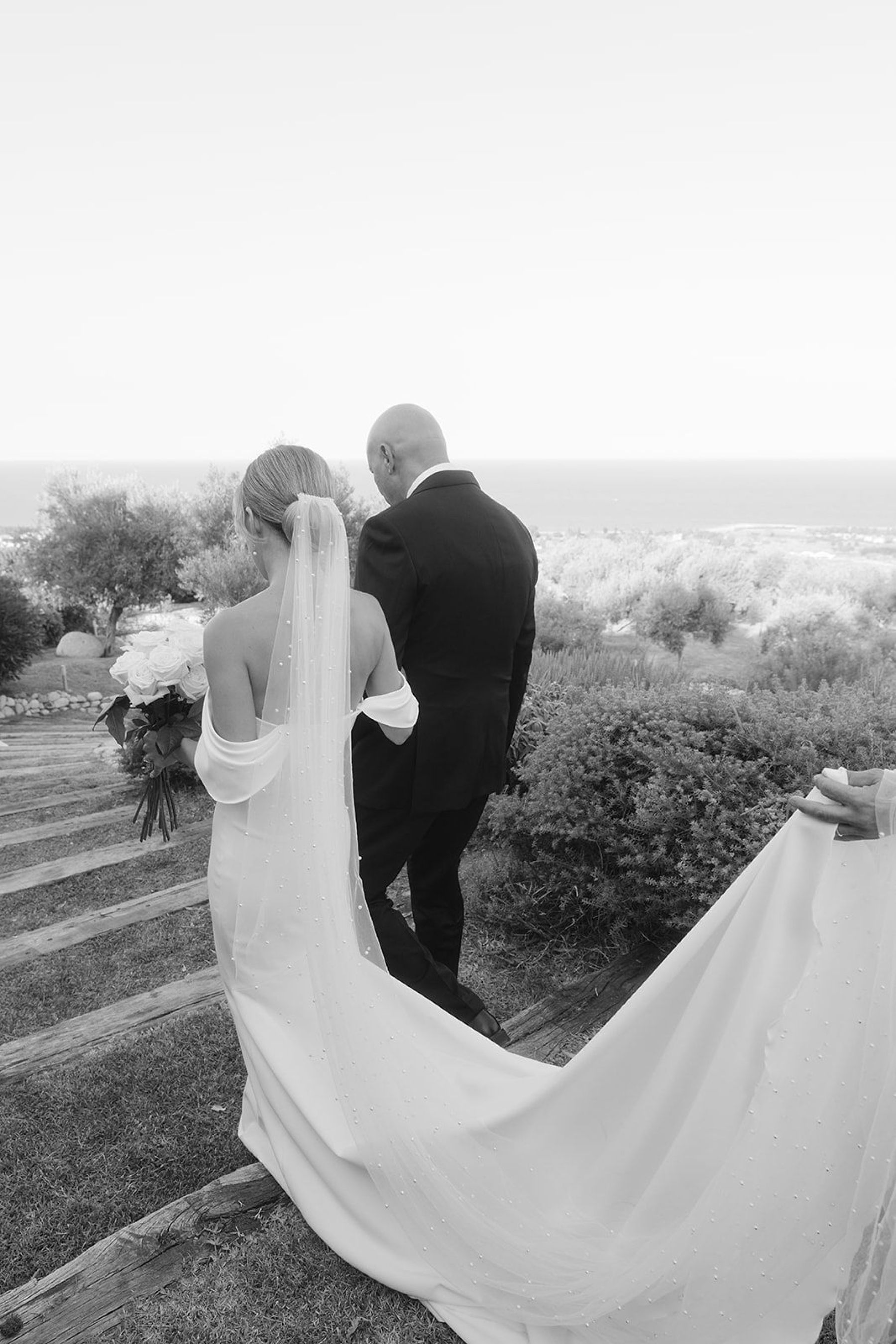 A Journey in Time and Love: Marlis-Madeleine &amp; Giancarlo’s Seaside Wedding at Tenuta Dalia photo