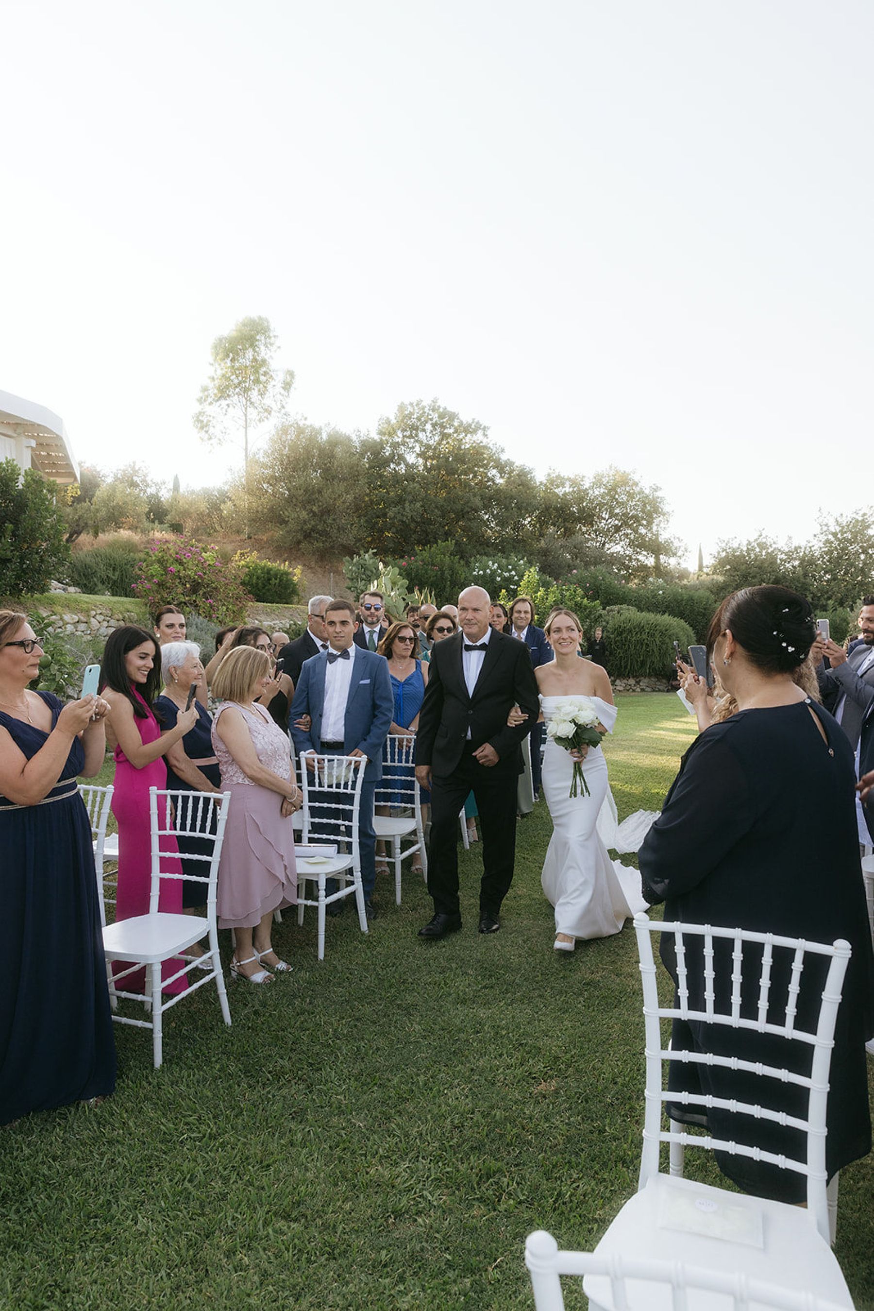 A Journey in Time and Love: Marlis-Madeleine &amp; Giancarlo’s Seaside Wedding at Tenuta Dalia photo