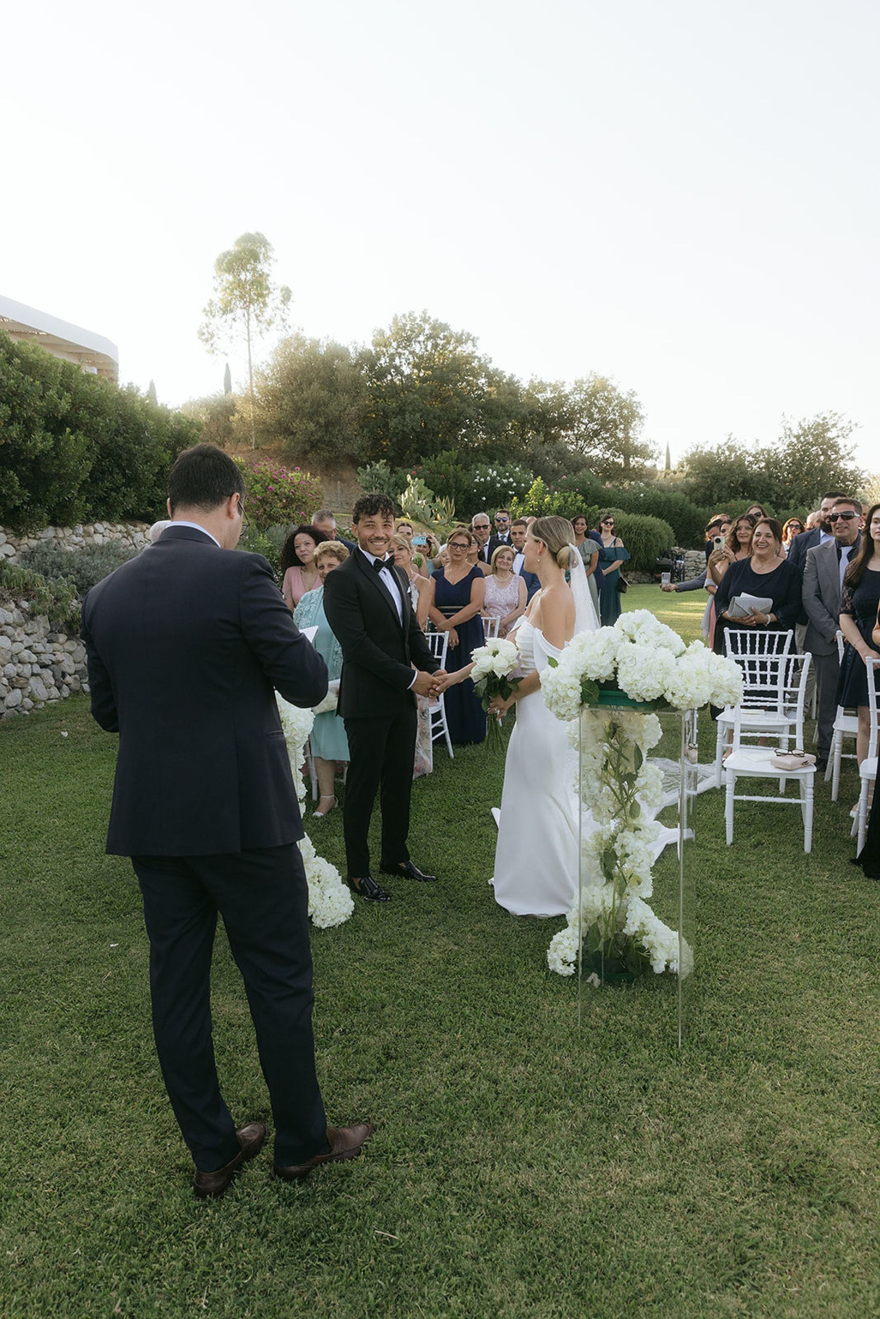 A Journey in Time and Love: Marlis-Madeleine &amp; Giancarlo’s Seaside Wedding at Tenuta Dalia photo