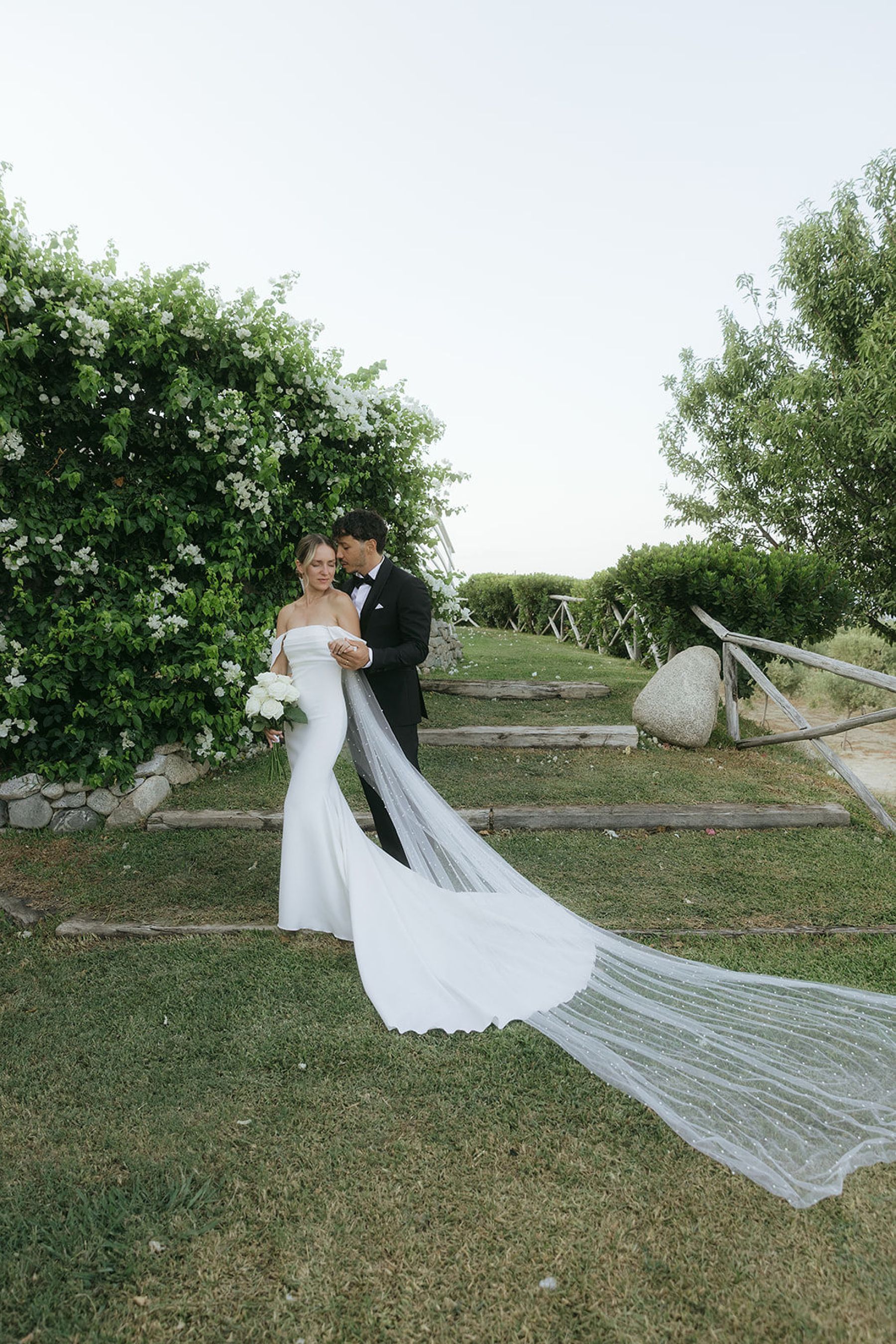 A Journey in Time and Love: Marlis-Madeleine &amp; Giancarlo’s Seaside Wedding at Tenuta Dalia photo