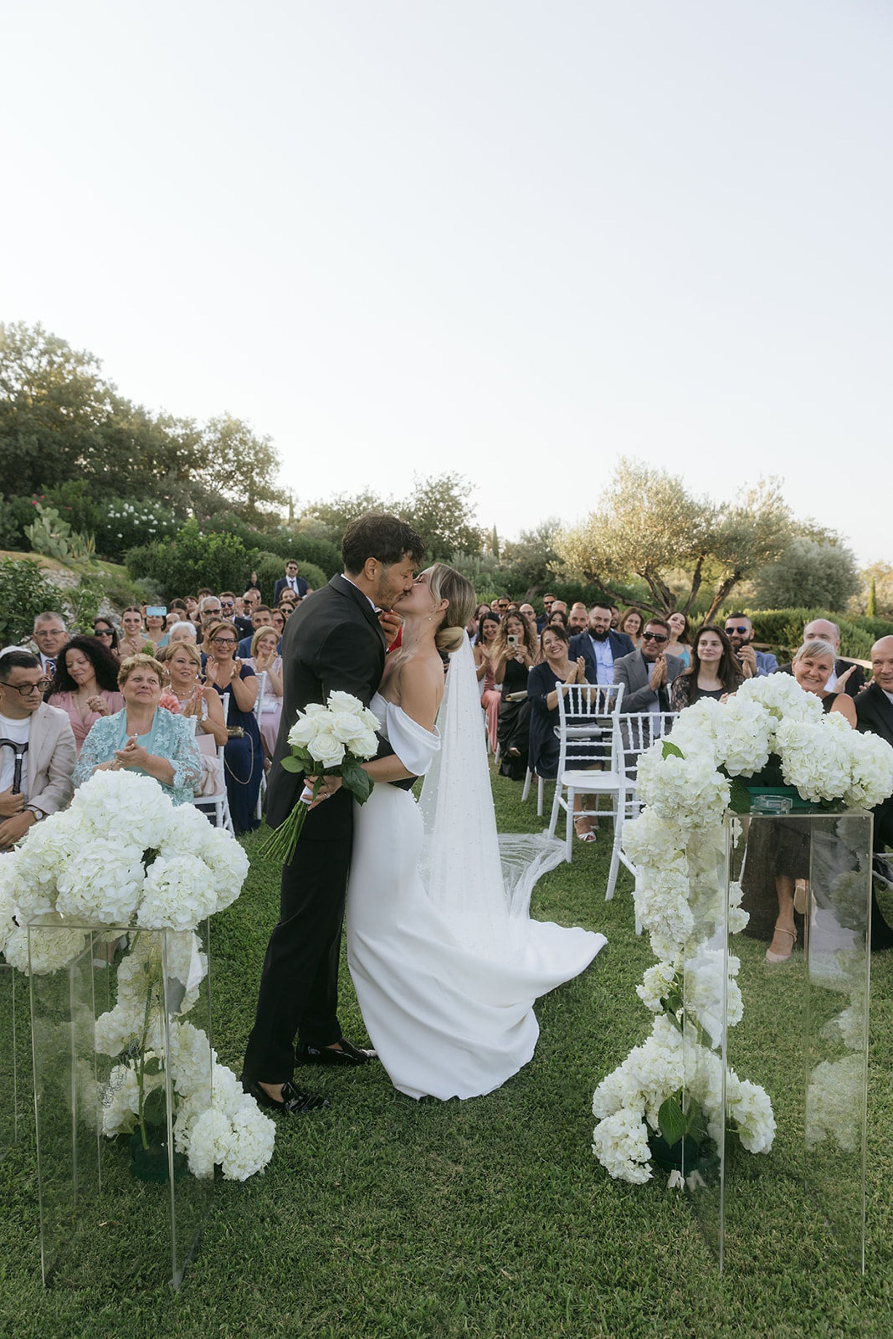 A Journey in Time and Love: Marlis-Madeleine &amp; Giancarlo’s Seaside Wedding at Tenuta Dalia photo