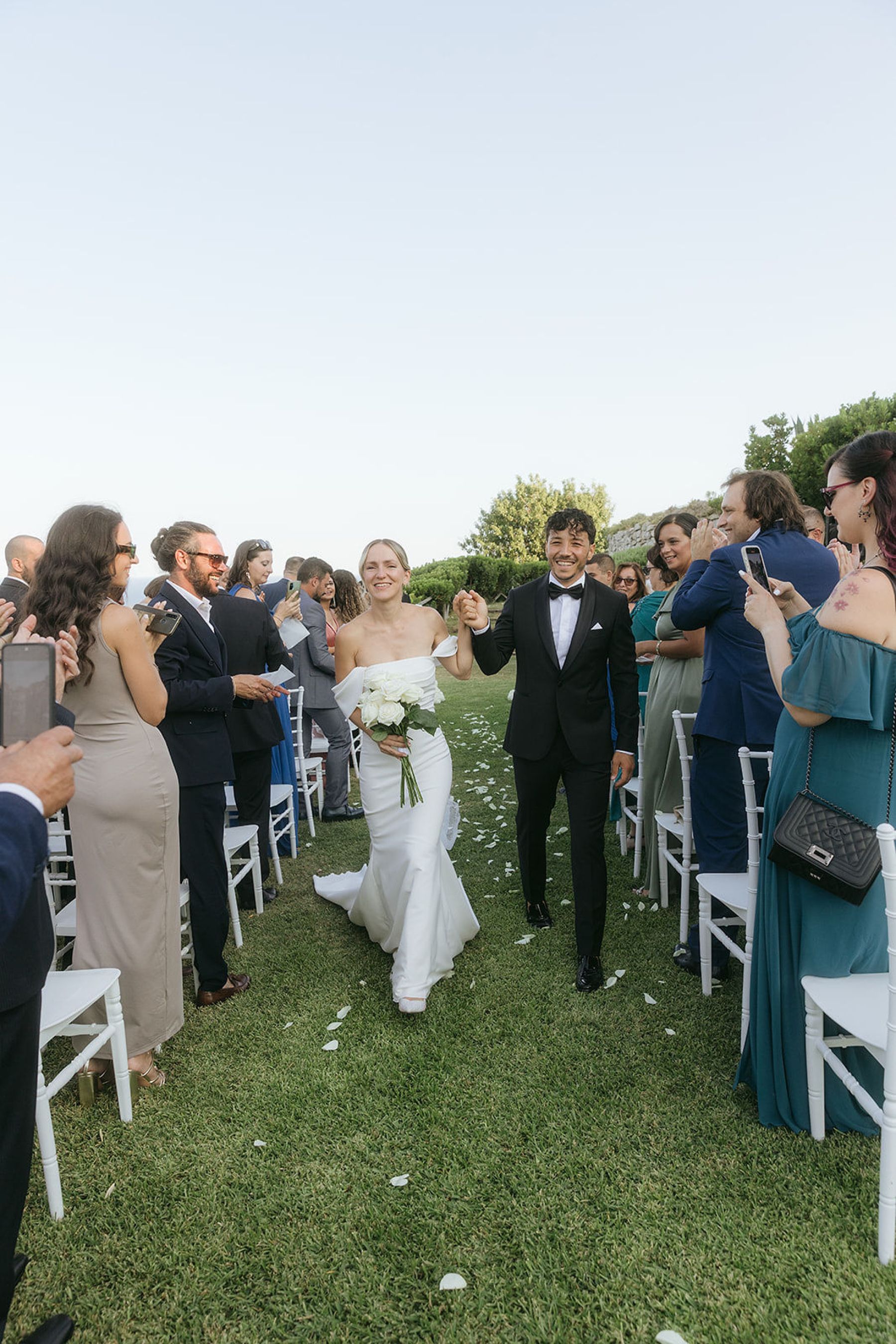 A Journey in Time and Love: Marlis-Madeleine &amp; Giancarlo’s Seaside Wedding at Tenuta Dalia photo