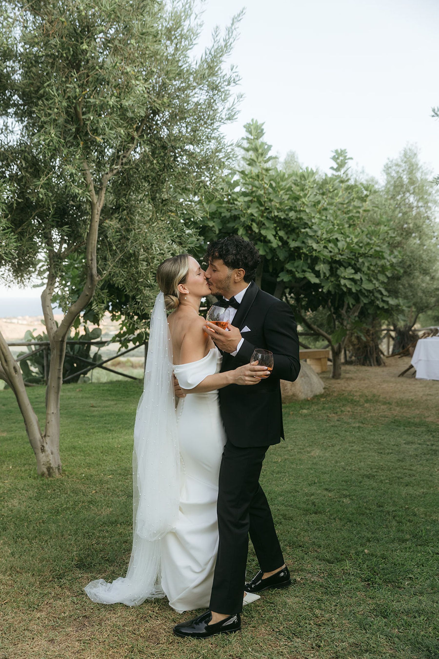 A Journey in Time and Love: Marlis-Madeleine &amp; Giancarlo’s Seaside Wedding at Tenuta Dalia photo