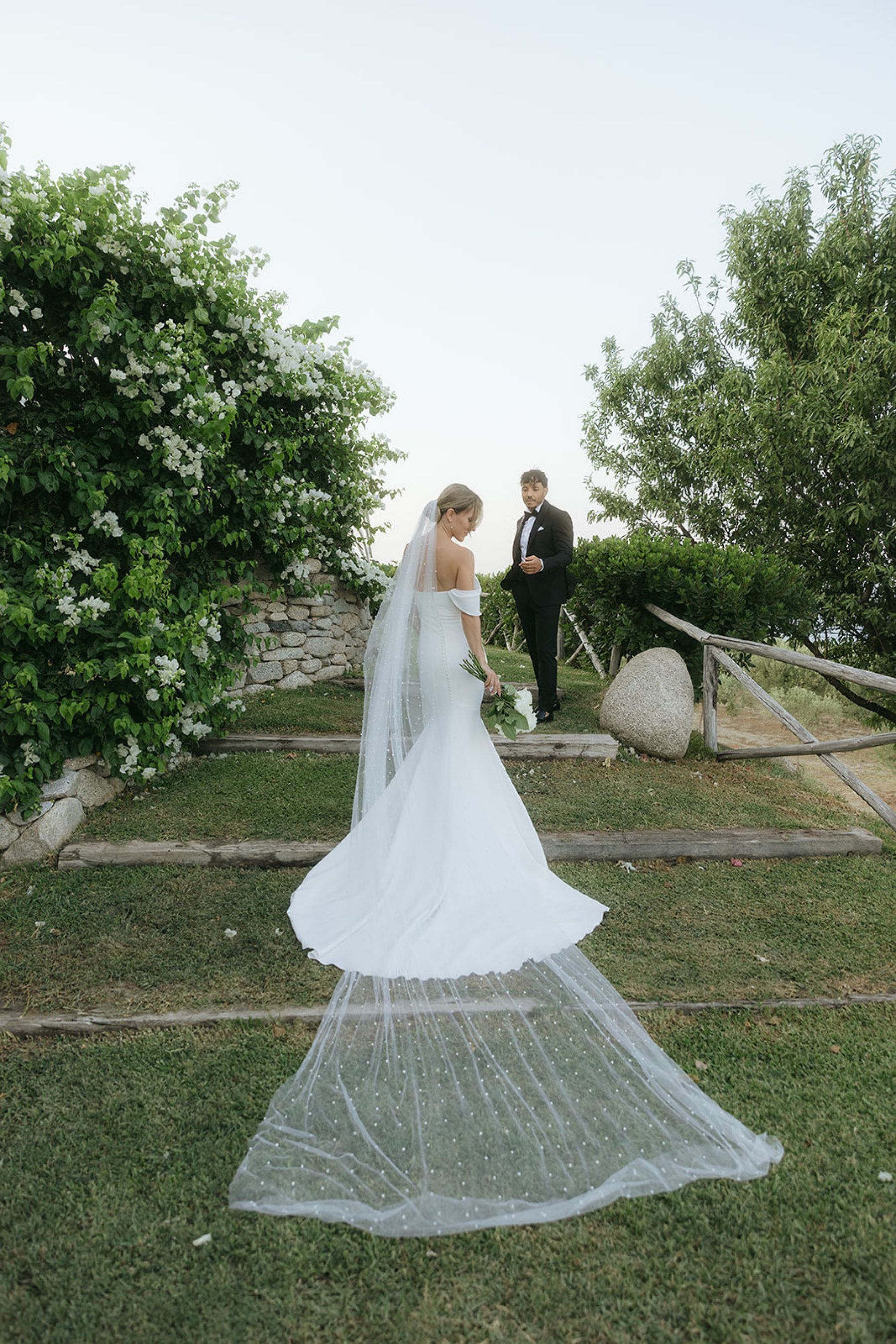 A Journey in Time and Love: Marlis-Madeleine &amp; Giancarlo’s Seaside Wedding at Tenuta Dalia photo