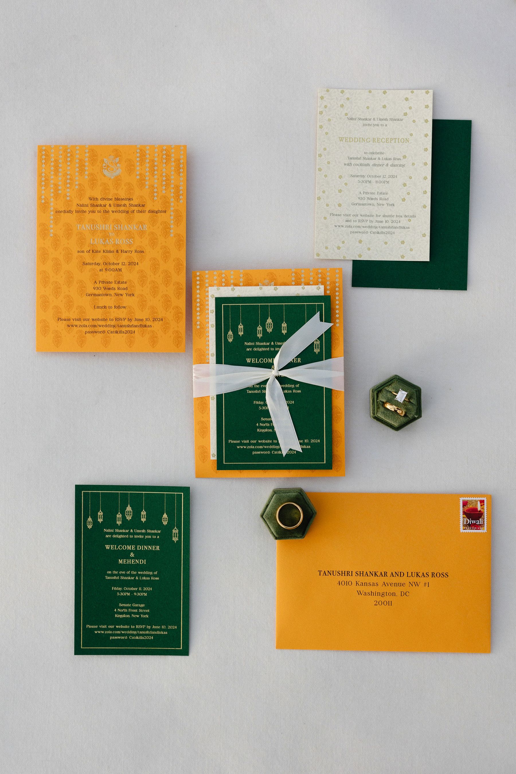 Marigold Dreams: Tanushri &amp; Lukas's Joyful Wedding at A Private Estate photo