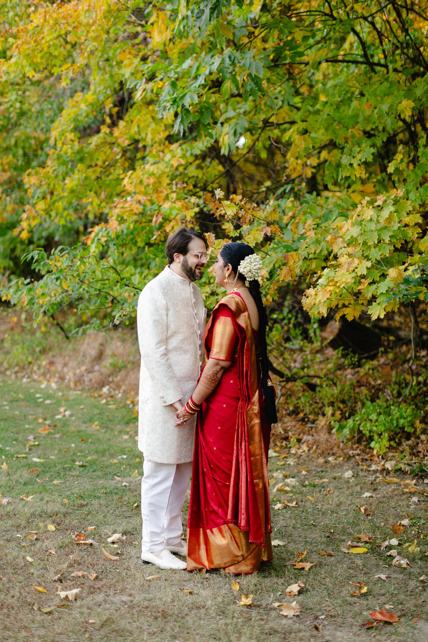 Marigold Dreams: Tanushri &amp; Lukas's Joyful Wedding at A Private Estate photo