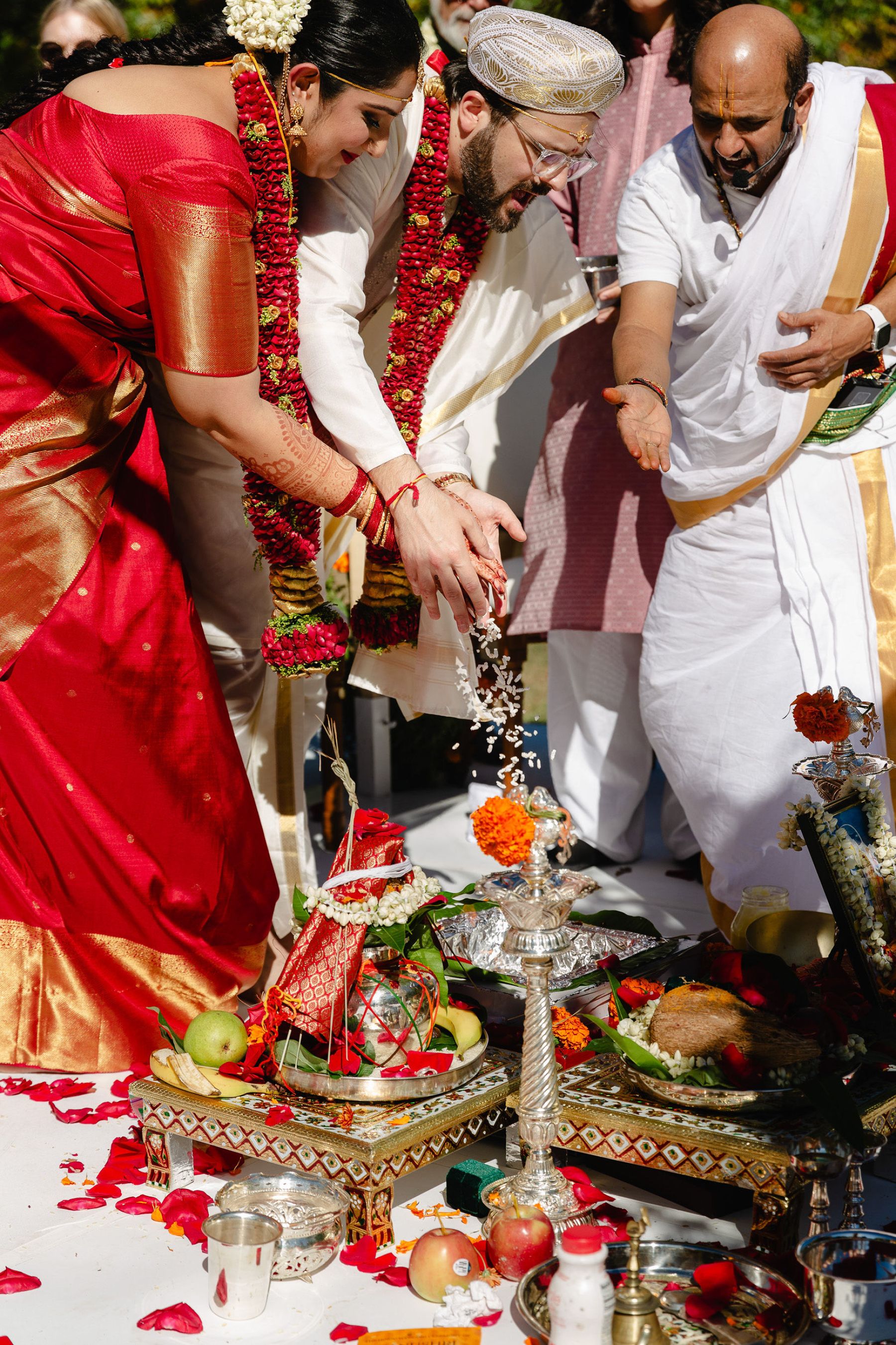 Marigold Dreams: Tanushri &amp; Lukas's Joyful Wedding at A Private Estate photo