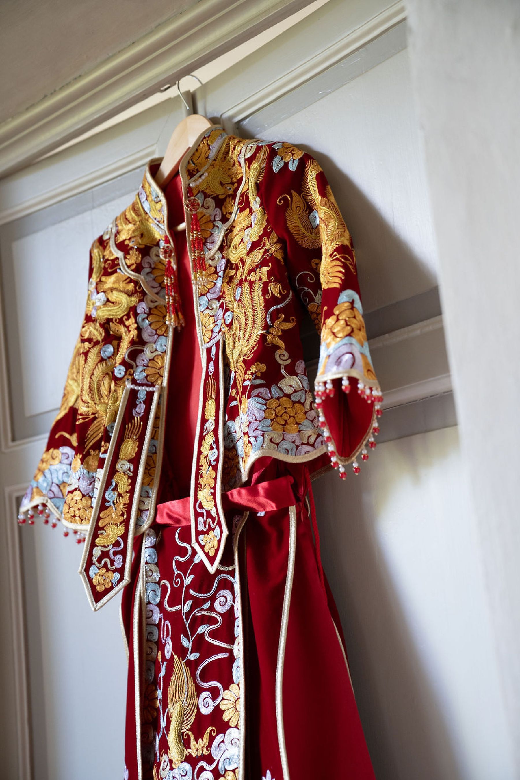 Serena &amp; Andrew’s Elegant Wedding at Villa Cetinale: A Story of Love, Craftsmanship, and Unexpected Drama photo