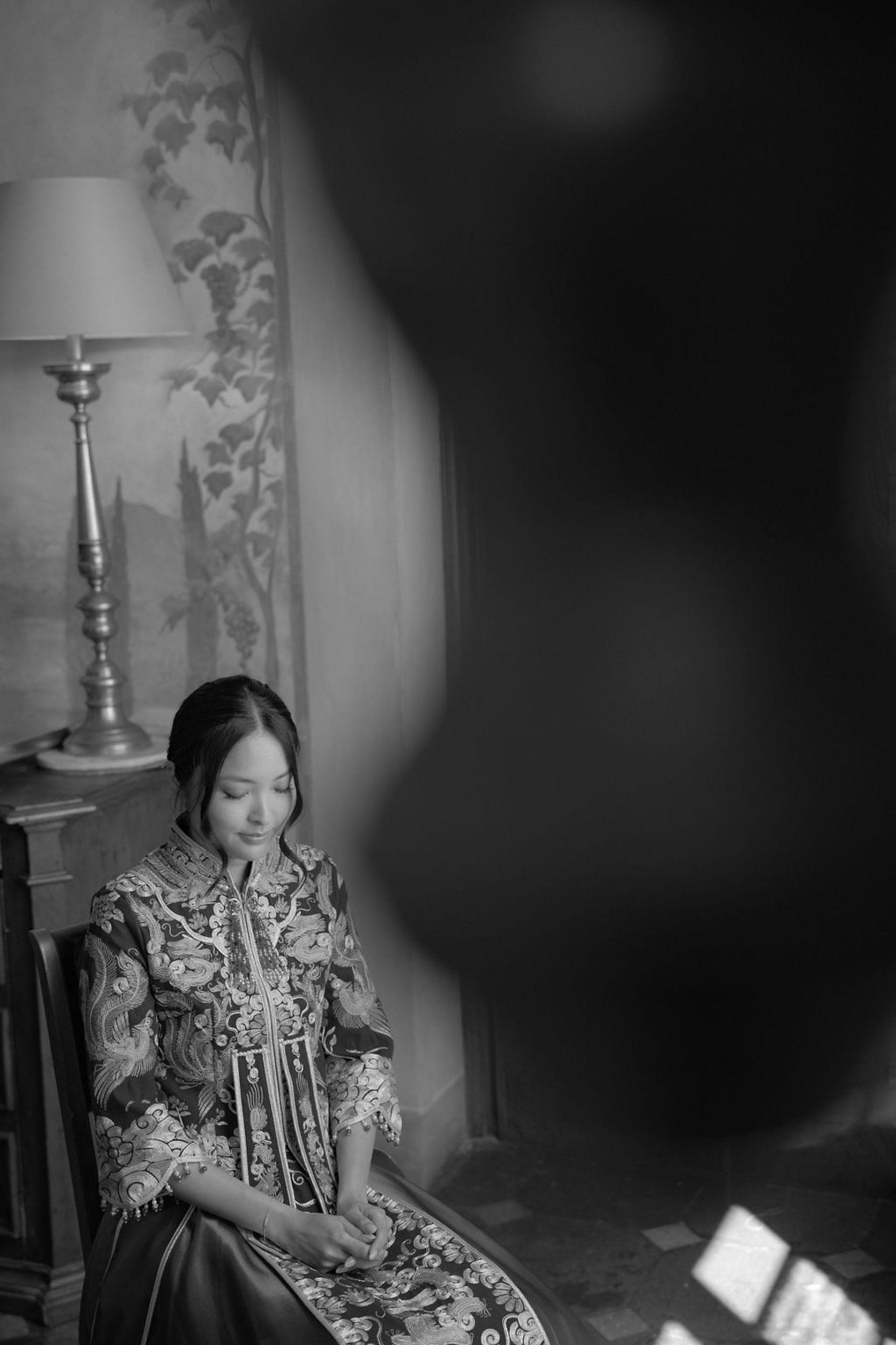 Serena &amp; Andrew’s Elegant Wedding at Villa Cetinale: A Story of Love, Craftsmanship, and Unexpected Drama photo