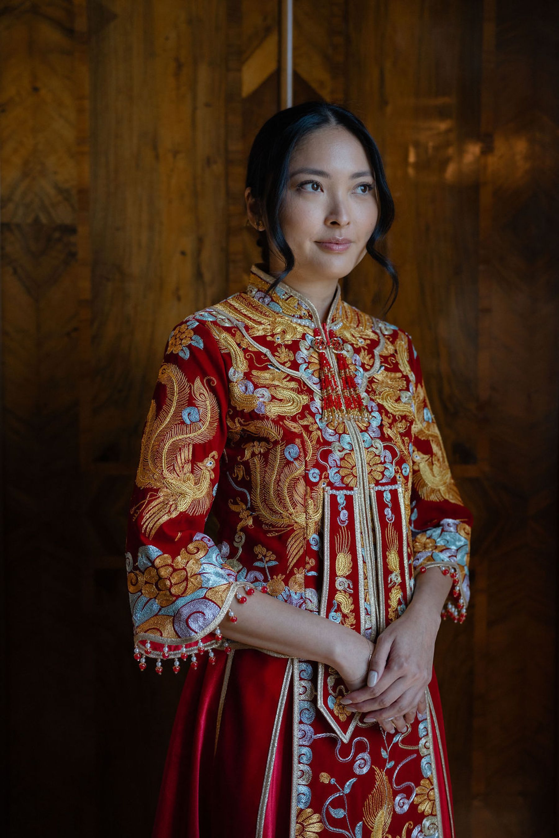 Serena &amp; Andrew’s Elegant Wedding at Villa Cetinale: A Story of Love, Craftsmanship, and Unexpected Drama photo