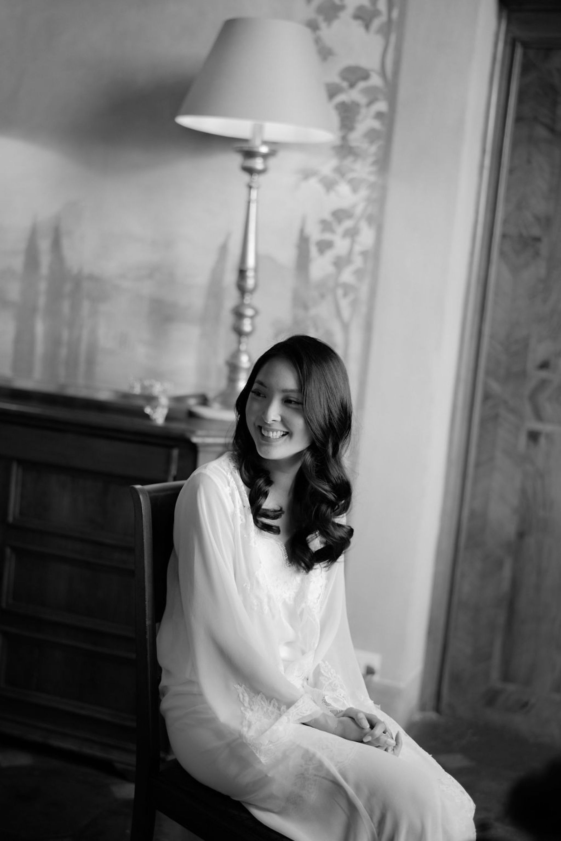 Serena &amp; Andrew’s Elegant Wedding at Villa Cetinale: A Story of Love, Craftsmanship, and Unexpected Drama photo