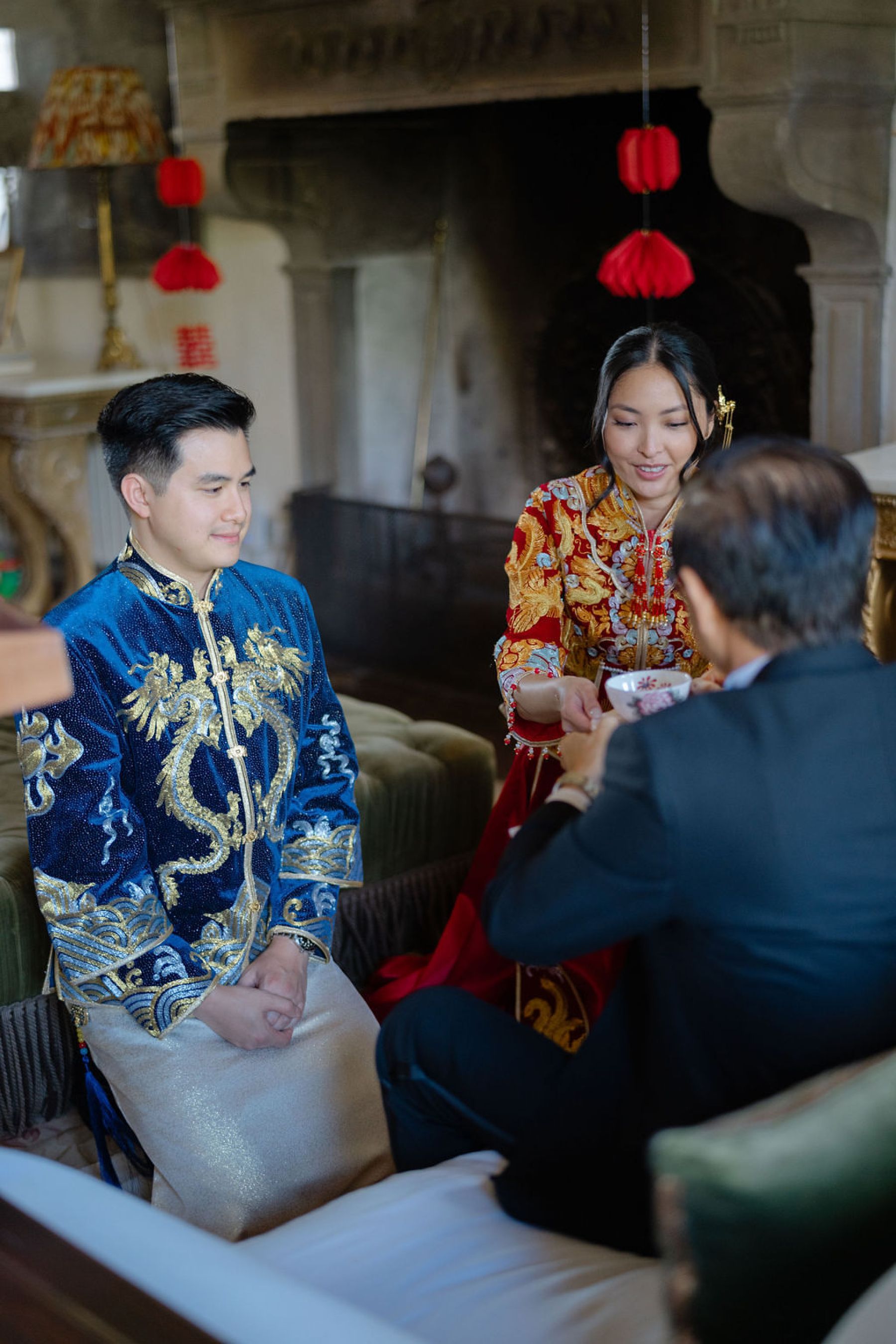 Serena &amp; Andrew’s Elegant Wedding at Villa Cetinale: A Story of Love, Craftsmanship, and Unexpected Drama photo