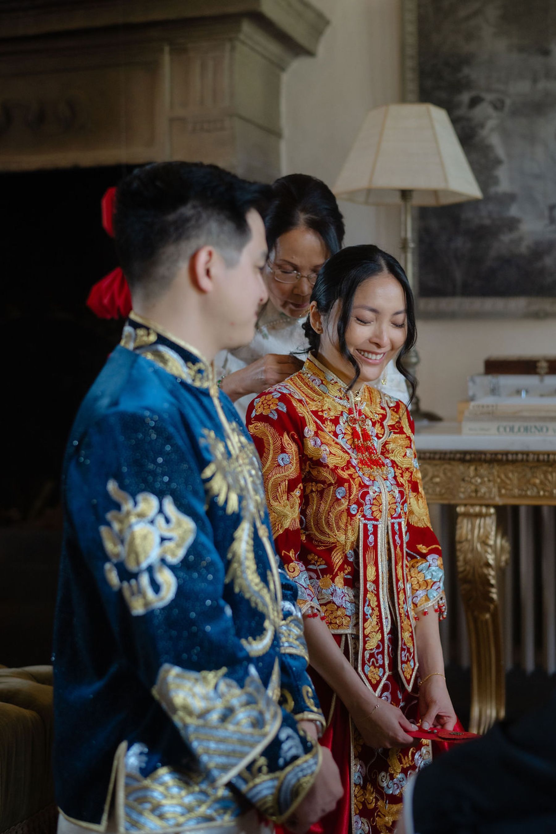 Serena &amp; Andrew’s Elegant Wedding at Villa Cetinale: A Story of Love, Craftsmanship, and Unexpected Drama photo