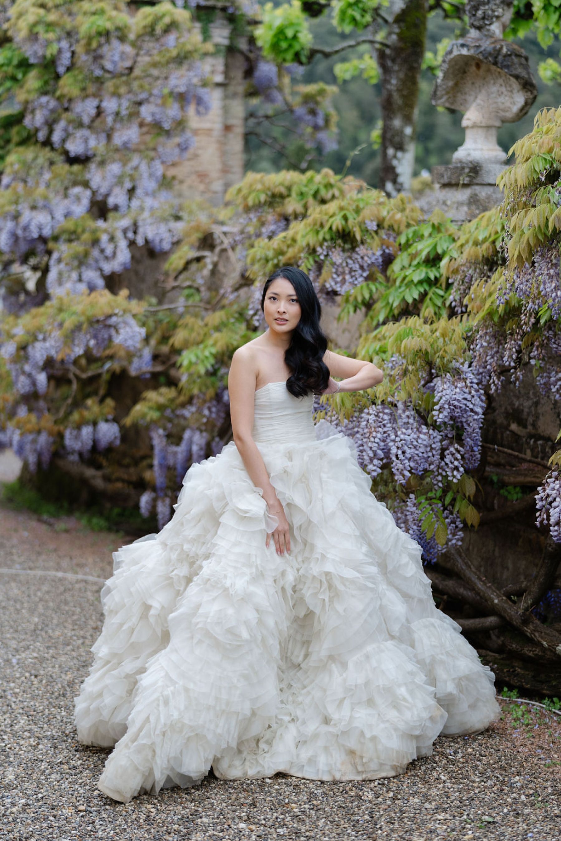 Serena &amp; Andrew’s Elegant Wedding at Villa Cetinale: A Story of Love, Craftsmanship, and Unexpected Drama photo