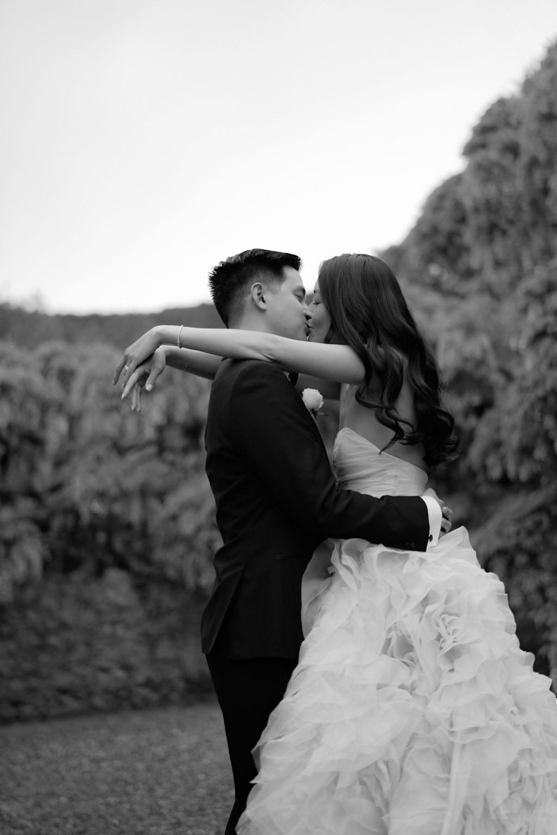 Serena &amp; Andrew’s Elegant Wedding at Villa Cetinale: A Story of Love, Craftsmanship, and Unexpected Drama photo