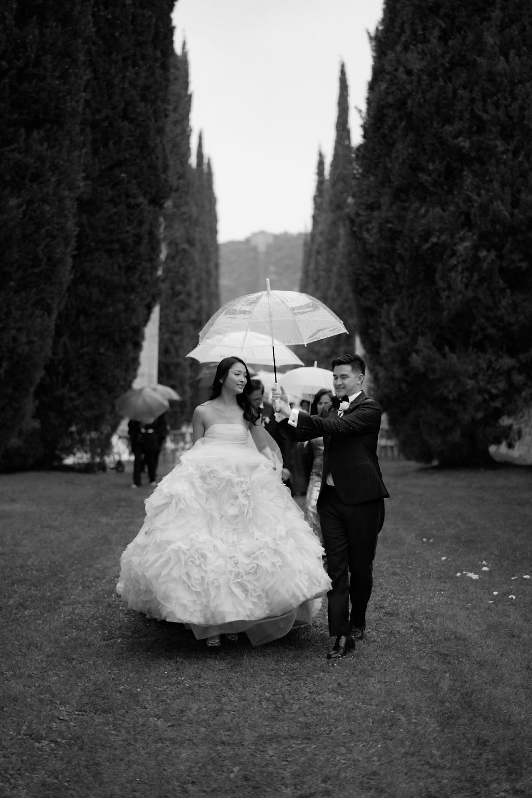 Serena &amp; Andrew’s Elegant Wedding at Villa Cetinale: A Story of Love, Craftsmanship, and Unexpected Drama photo