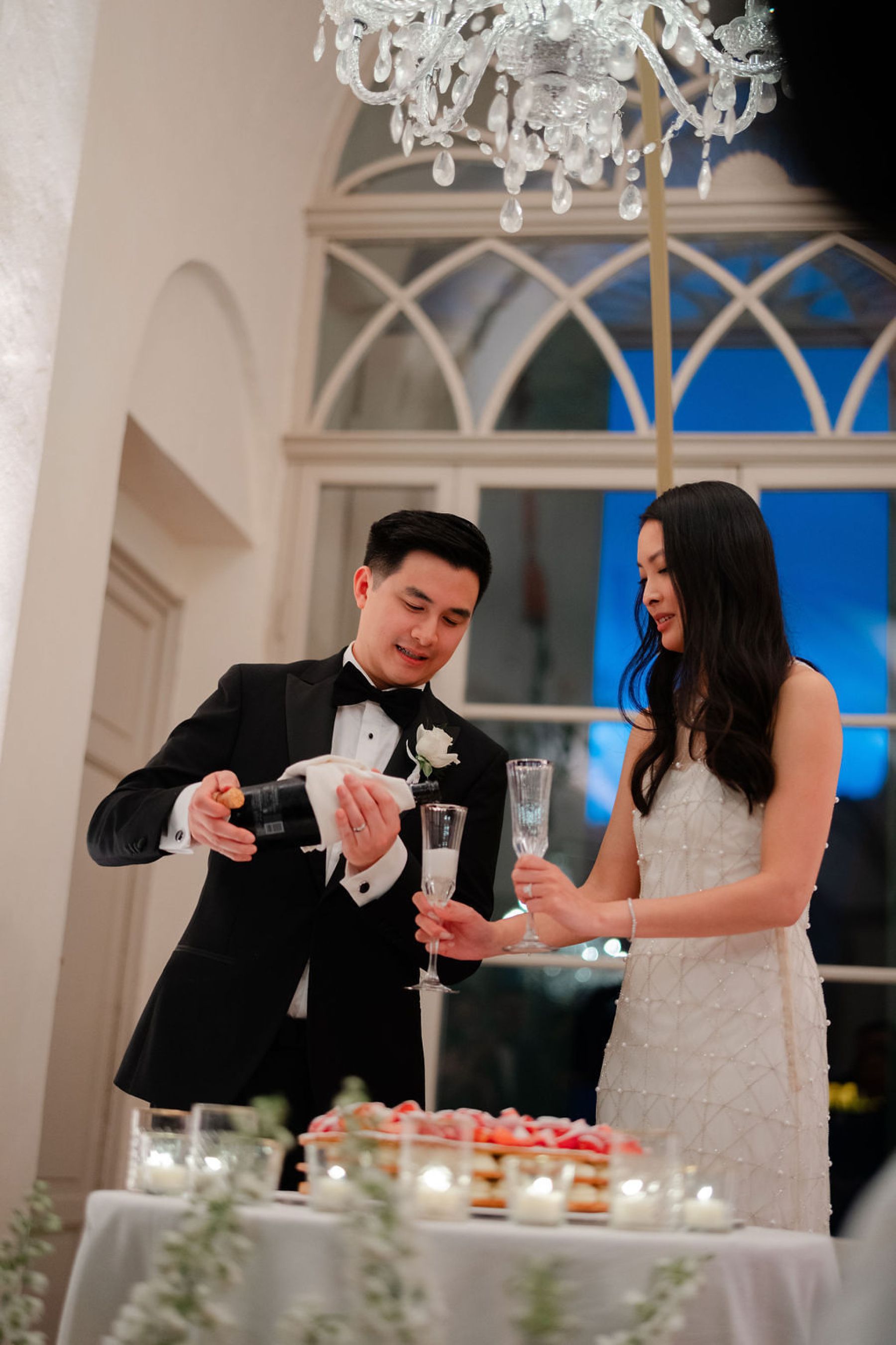 Serena &amp; Andrew’s Elegant Wedding at Villa Cetinale: A Story of Love, Craftsmanship, and Unexpected Drama photo