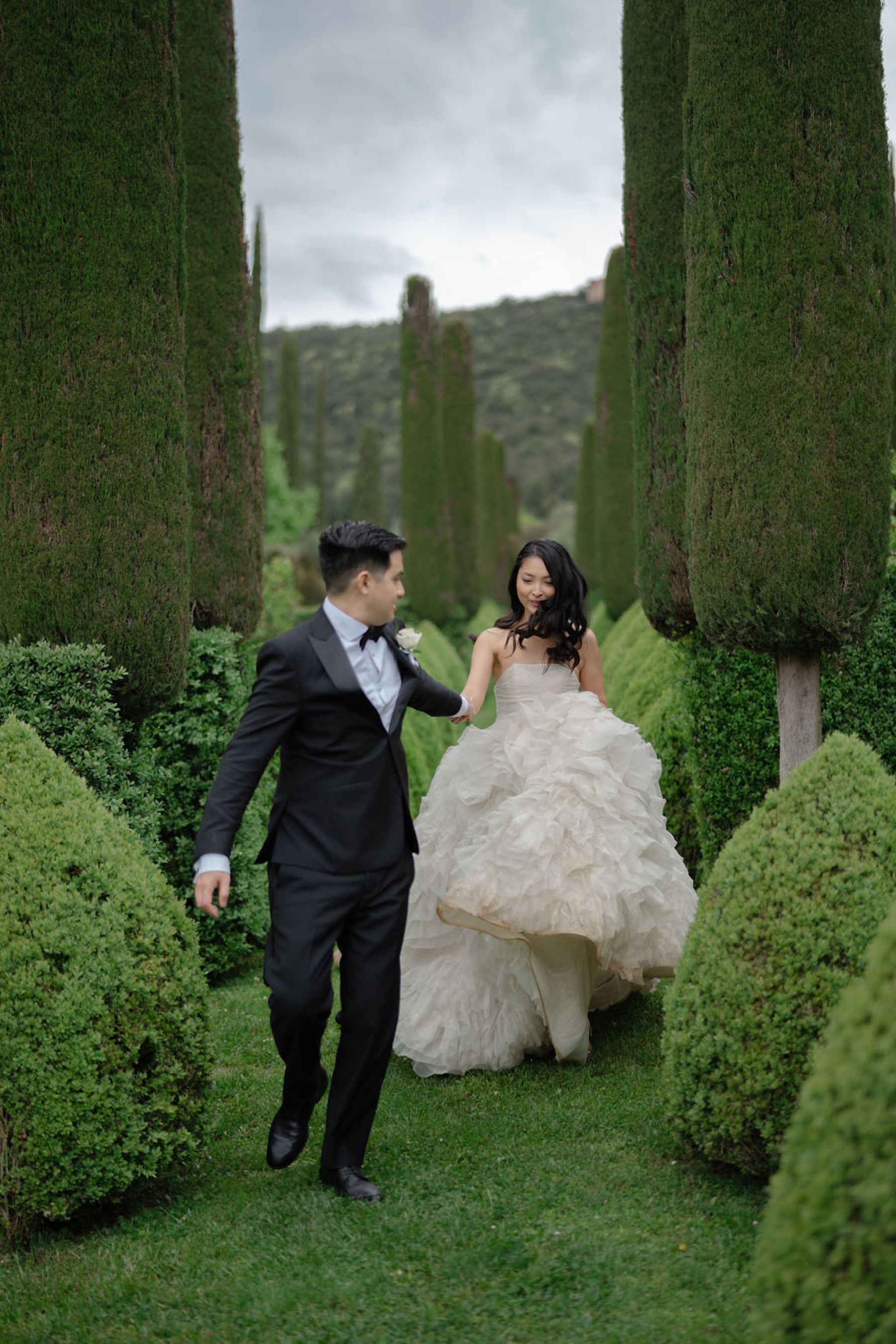 Serena &amp; Andrew’s Elegant Wedding at Villa Cetinale: A Story of Love, Craftsmanship, and Unexpected Drama photo