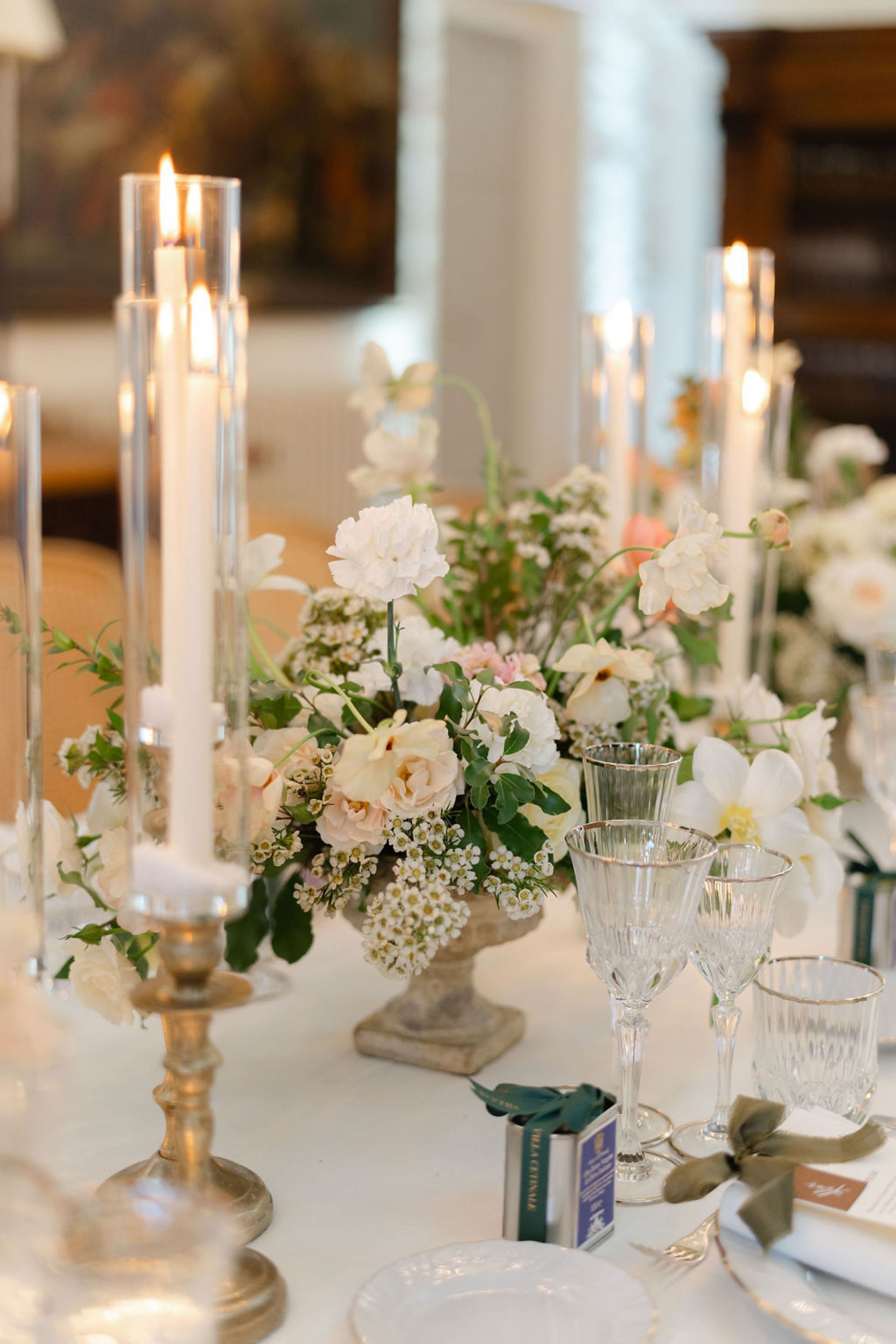 Serena &amp; Andrew’s Elegant Wedding at Villa Cetinale: A Story of Love, Craftsmanship, and Unexpected Drama photo