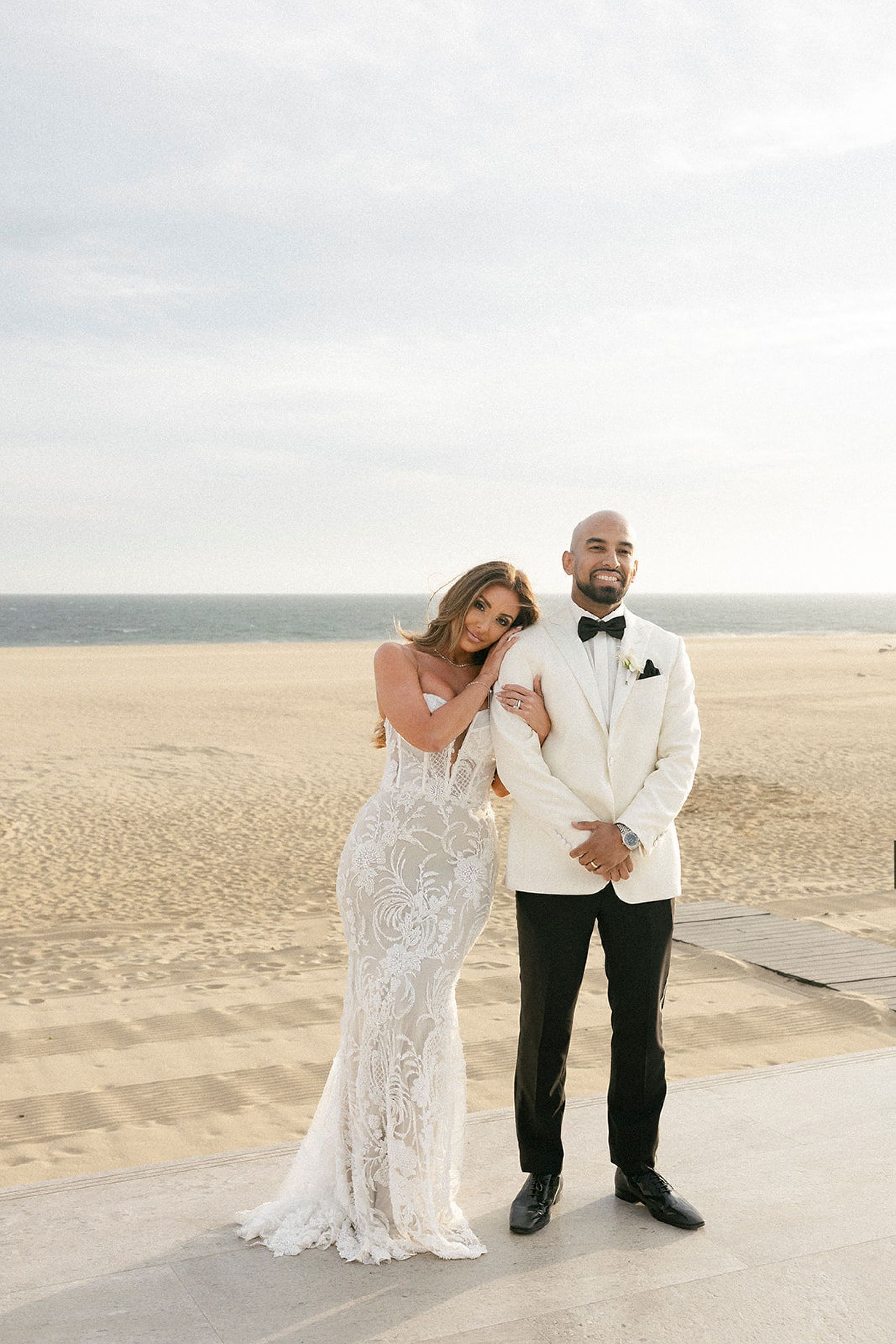 The Architectural Love Story of Shenae &amp; Cornelio at Nobu Los Cabos photo