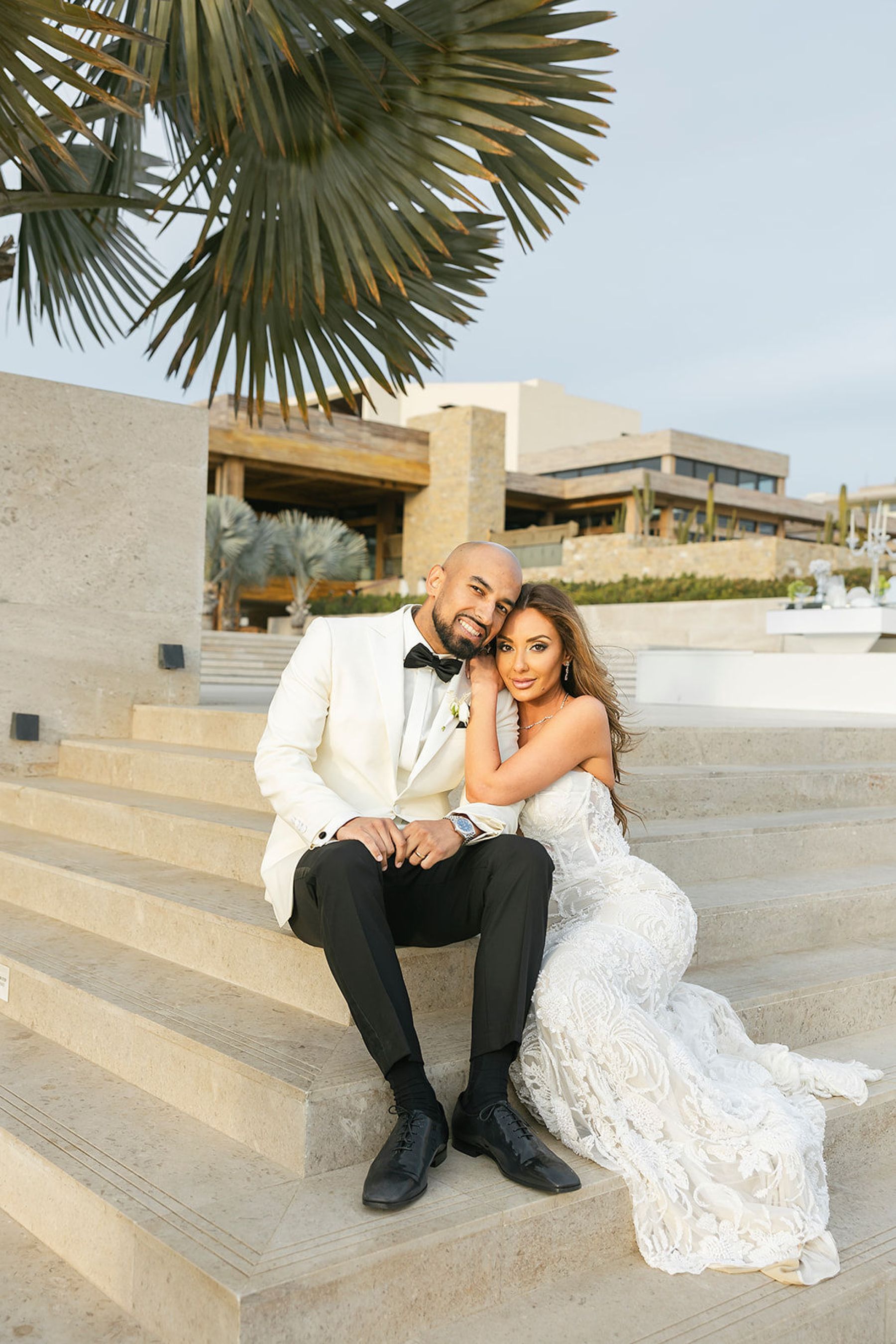 The Architectural Love Story of Shenae &amp; Cornelio at Nobu Los Cabos photo