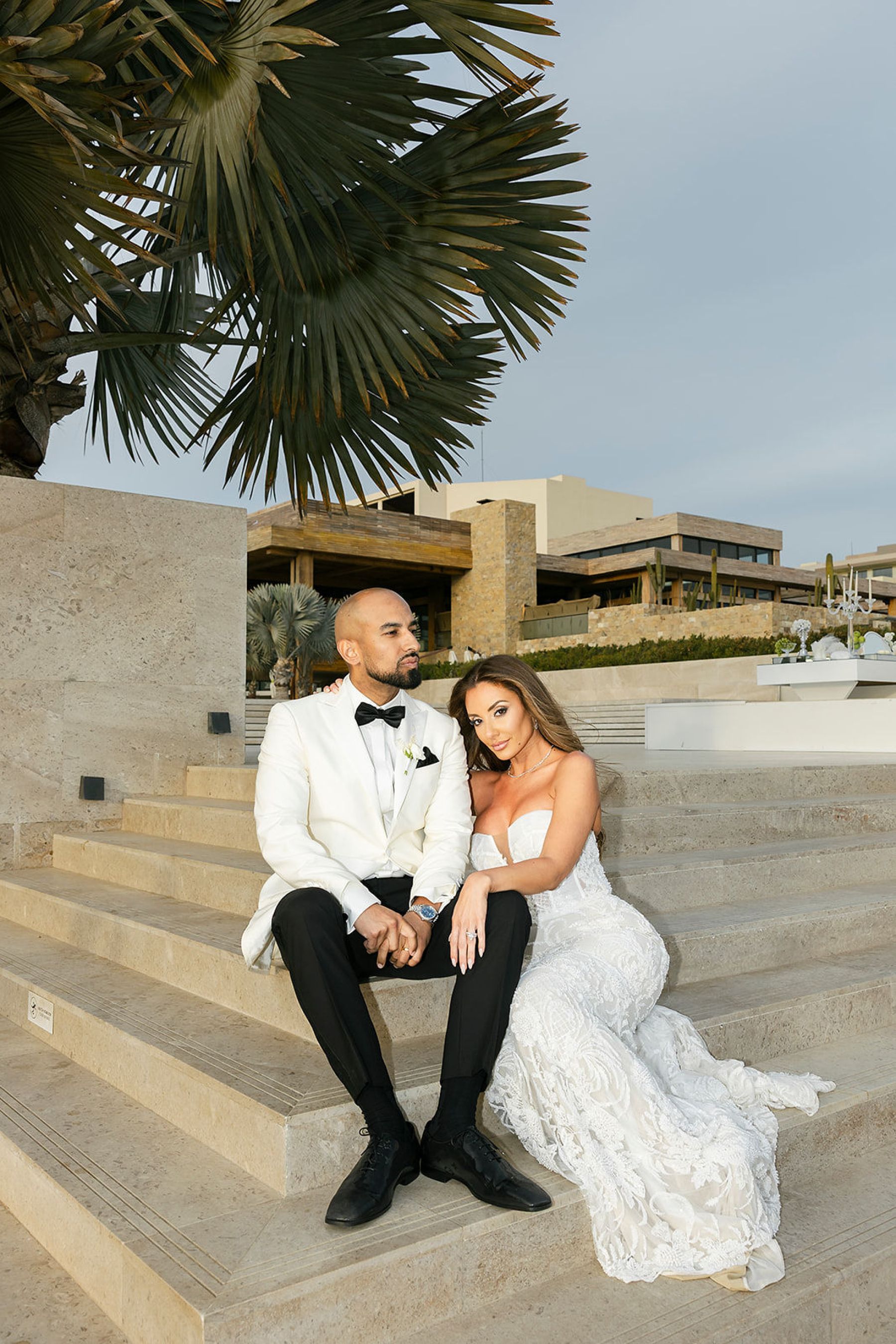The Architectural Love Story of Shenae &amp; Cornelio at Nobu Los Cabos photo