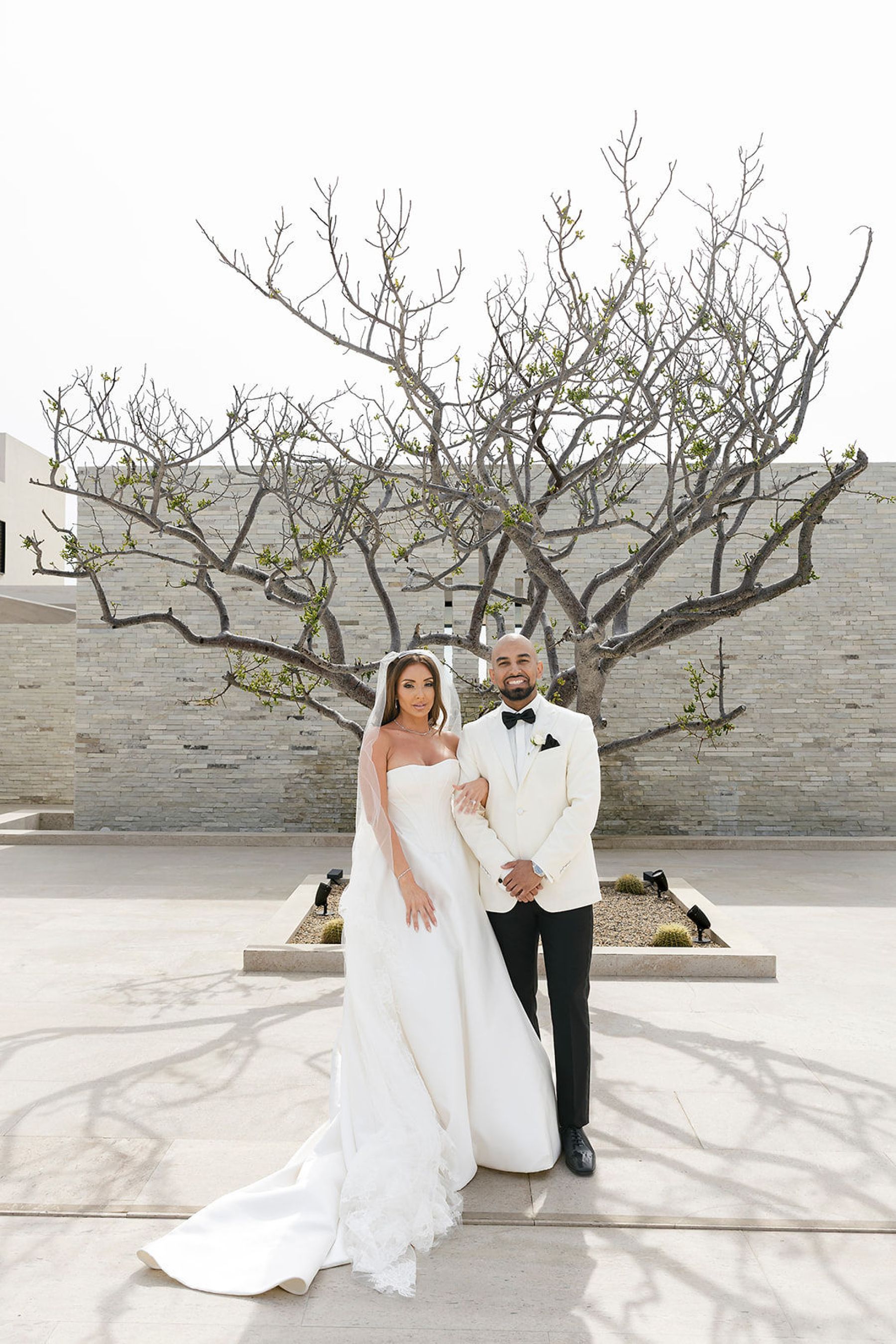The Architectural Love Story of Shenae &amp; Cornelio at Nobu Los Cabos photo