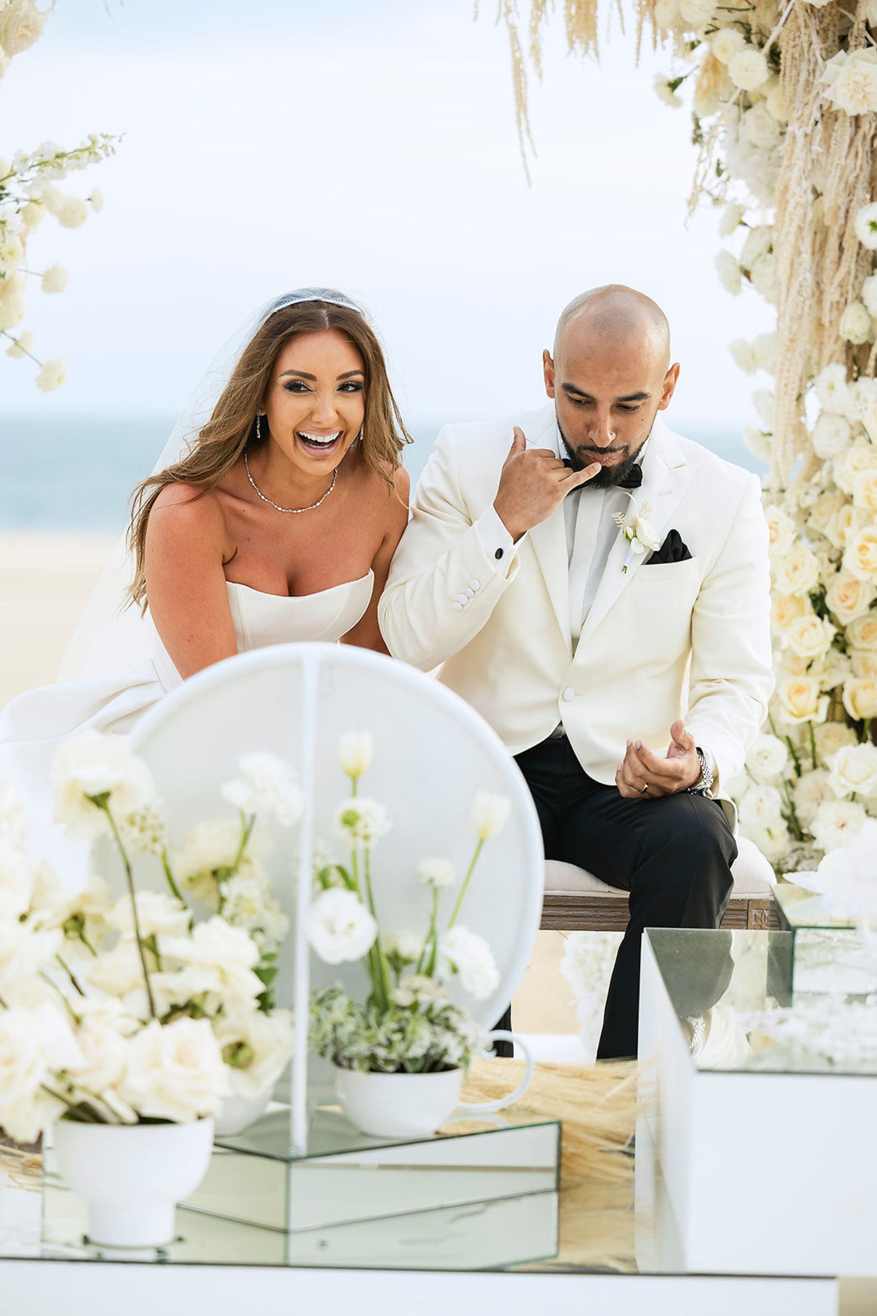 The Architectural Love Story of Shenae &amp; Cornelio at Nobu Los Cabos photo