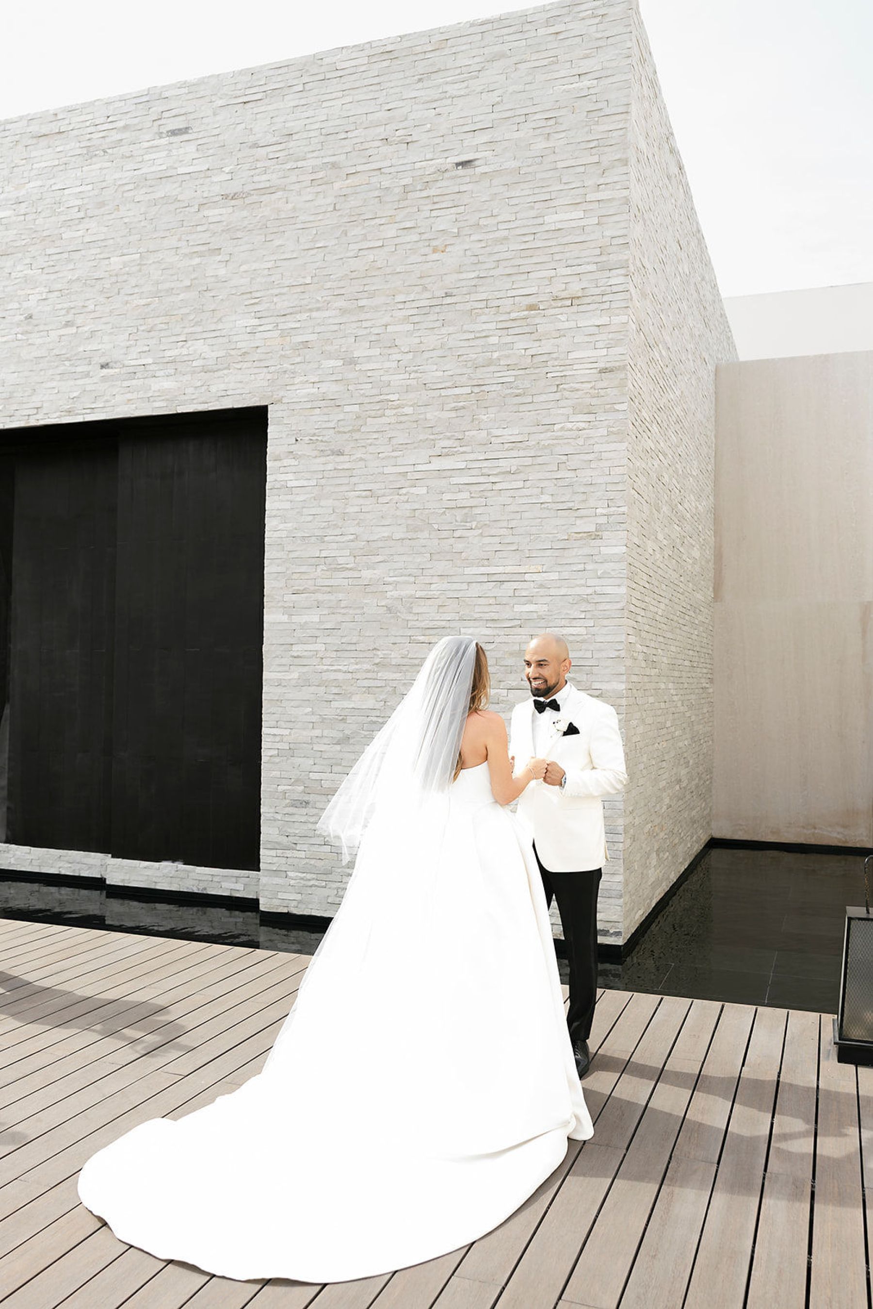 The Architectural Love Story of Shenae &amp; Cornelio at Nobu Los Cabos photo