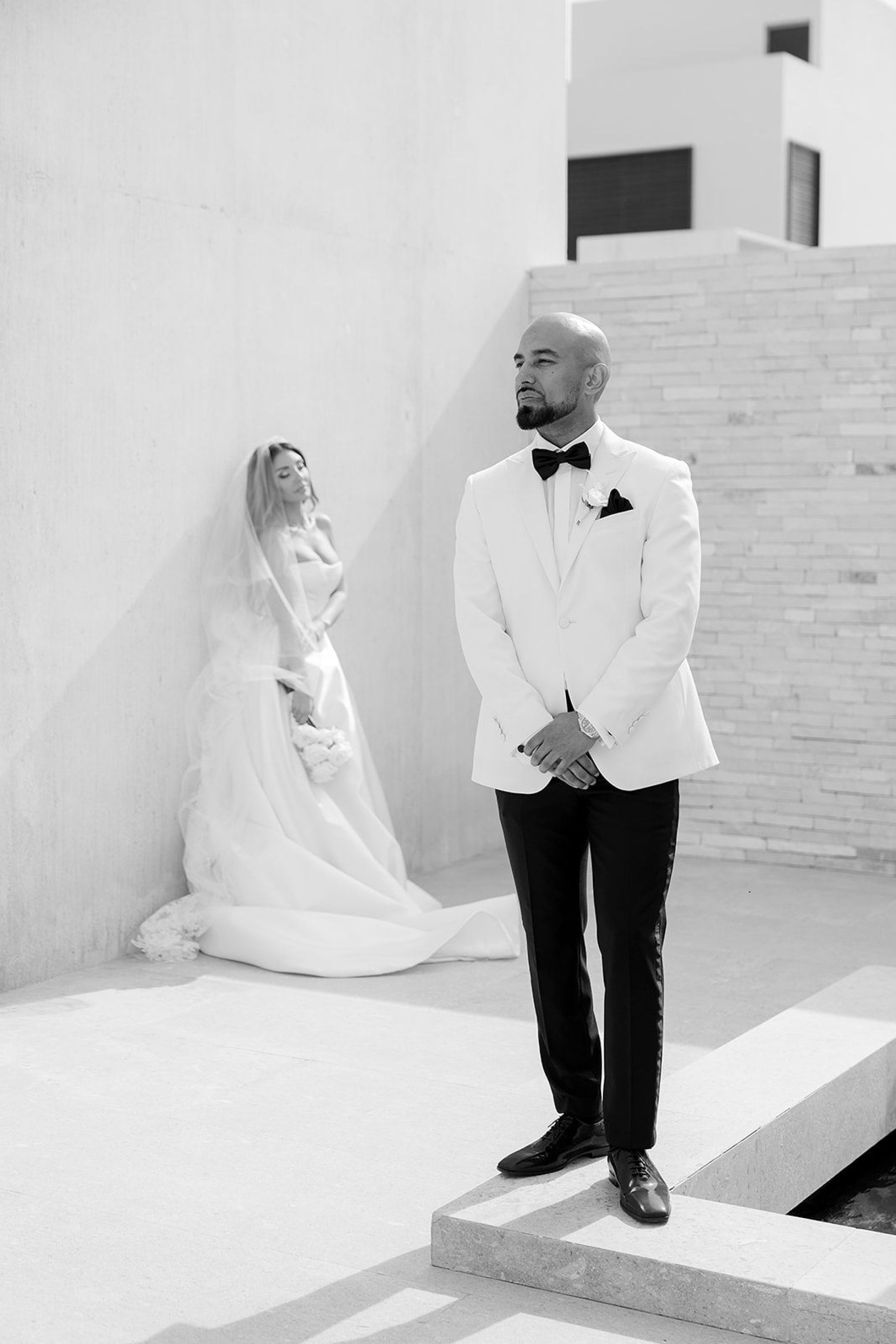 The Architectural Love Story of Shenae &amp; Cornelio at Nobu Los Cabos photo