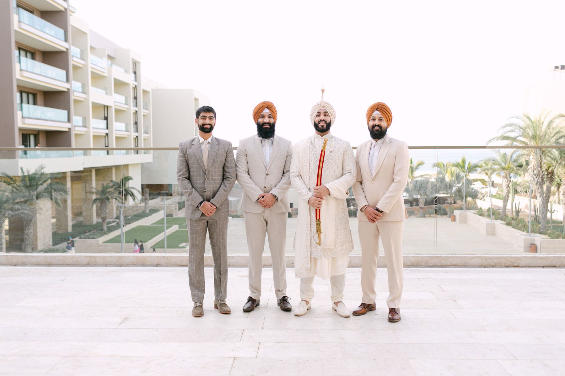 When Hinge Led to Happily Ever After: Aashna &amp; Rajprit's Tropical Destination Wedding in Los Cabos photo