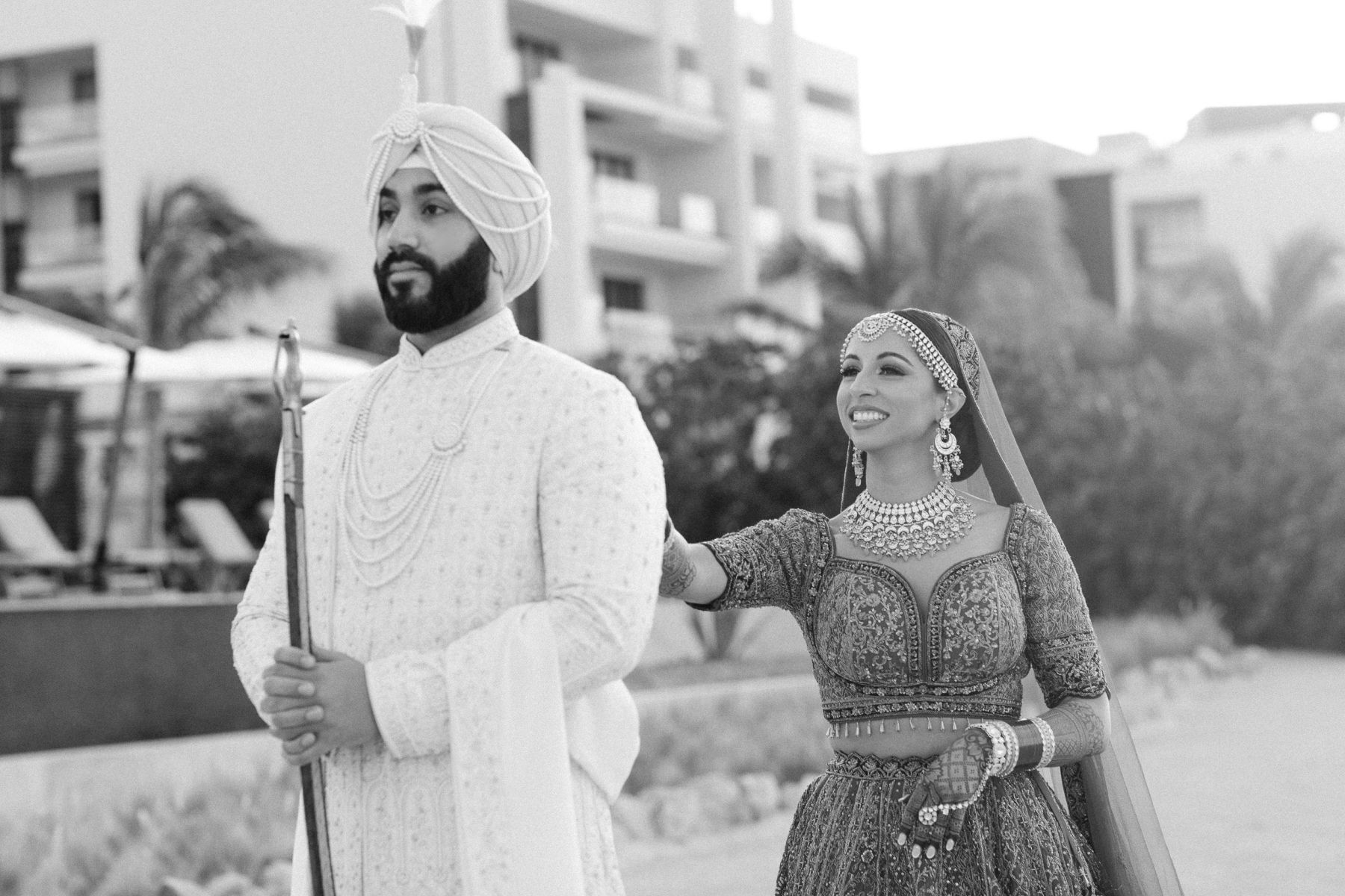 When Hinge Led to Happily Ever After: Aashna &amp; Rajprit's Tropical Destination Wedding in Los Cabos photo