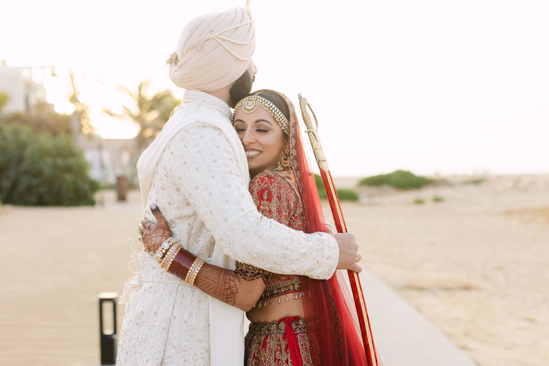 When Hinge Led to Happily Ever After: Aashna &amp; Rajprit's Tropical Destination Wedding in Los Cabos photo