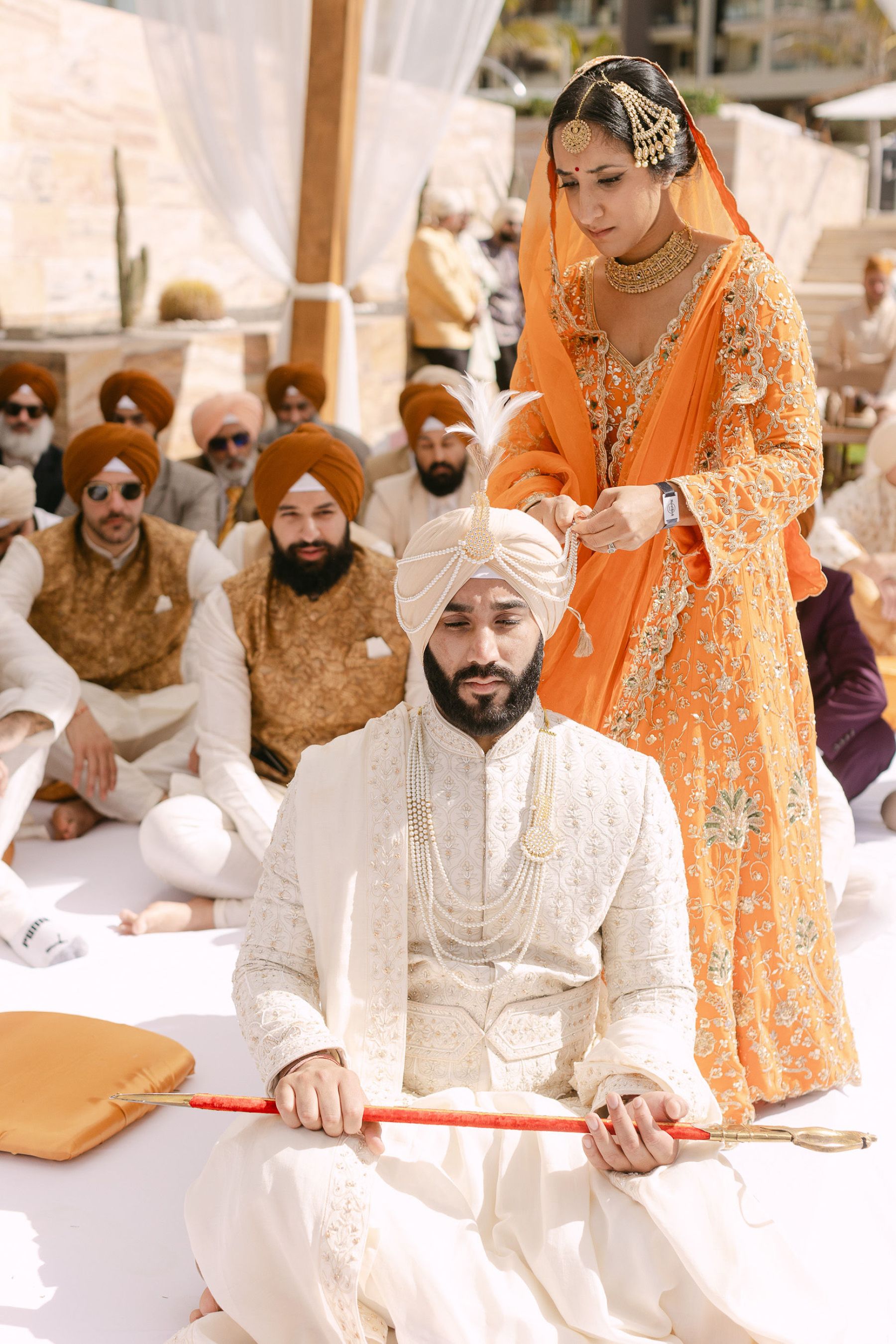 When Hinge Led to Happily Ever After: Aashna &amp; Rajprit's Tropical Destination Wedding in Los Cabos photo
