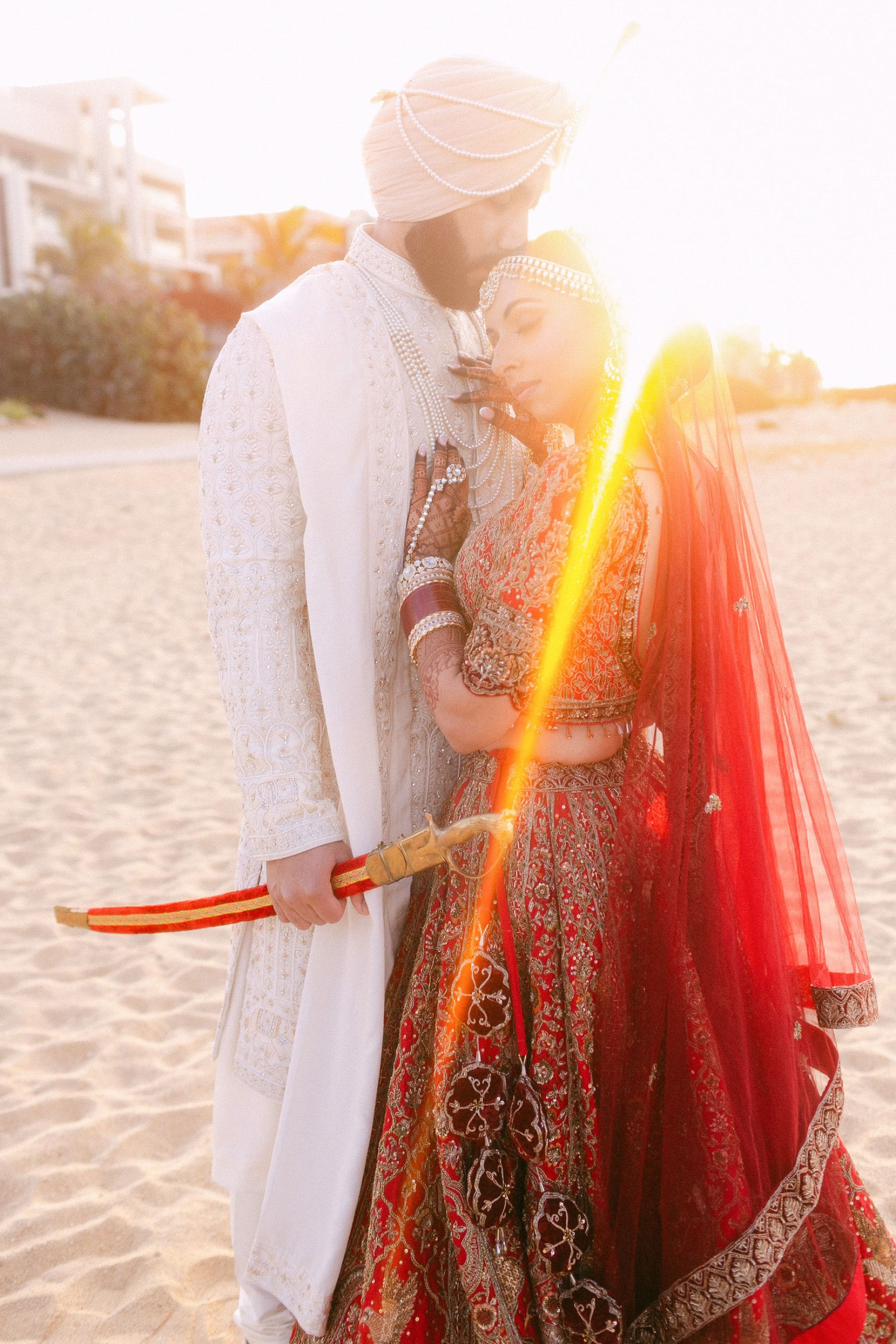 When Hinge Led to Happily Ever After: Aashna &amp; Rajprit's Tropical Destination Wedding in Los Cabos photo