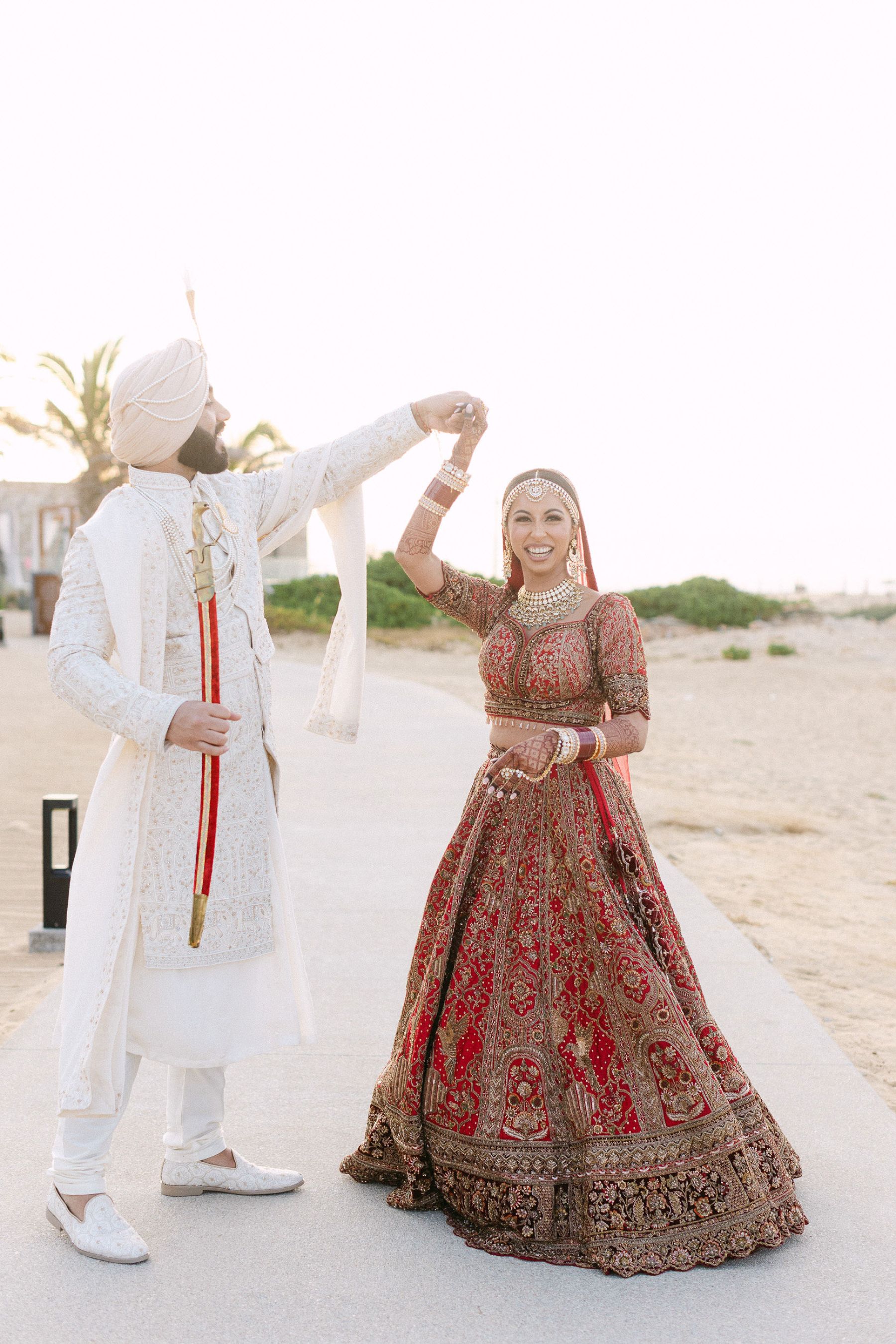 When Hinge Led to Happily Ever After: Aashna &amp; Rajprit's Tropical Destination Wedding in Los Cabos photo