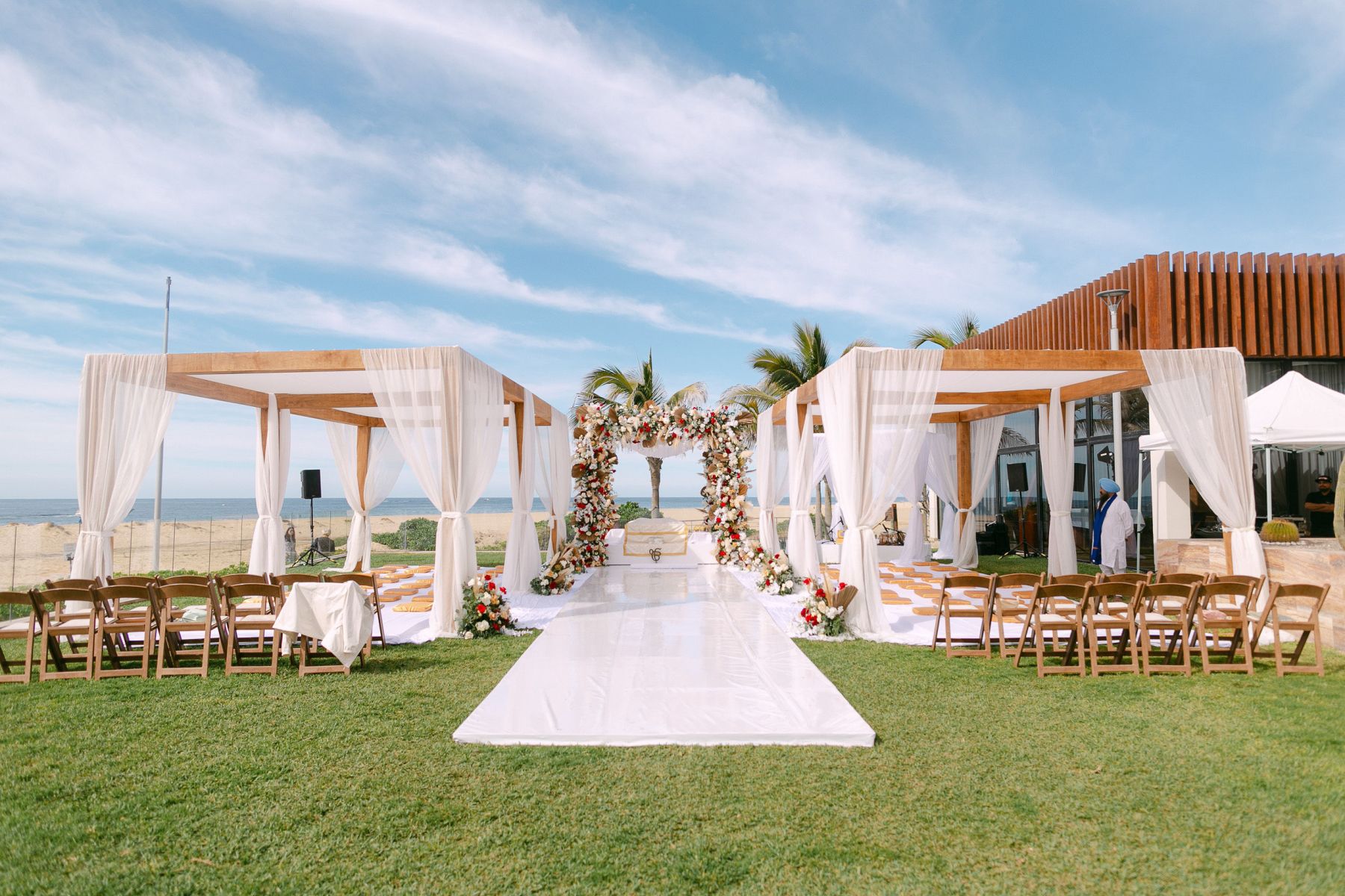 When Hinge Led to Happily Ever After: Aashna &amp; Rajprit's Tropical Destination Wedding in Los Cabos photo