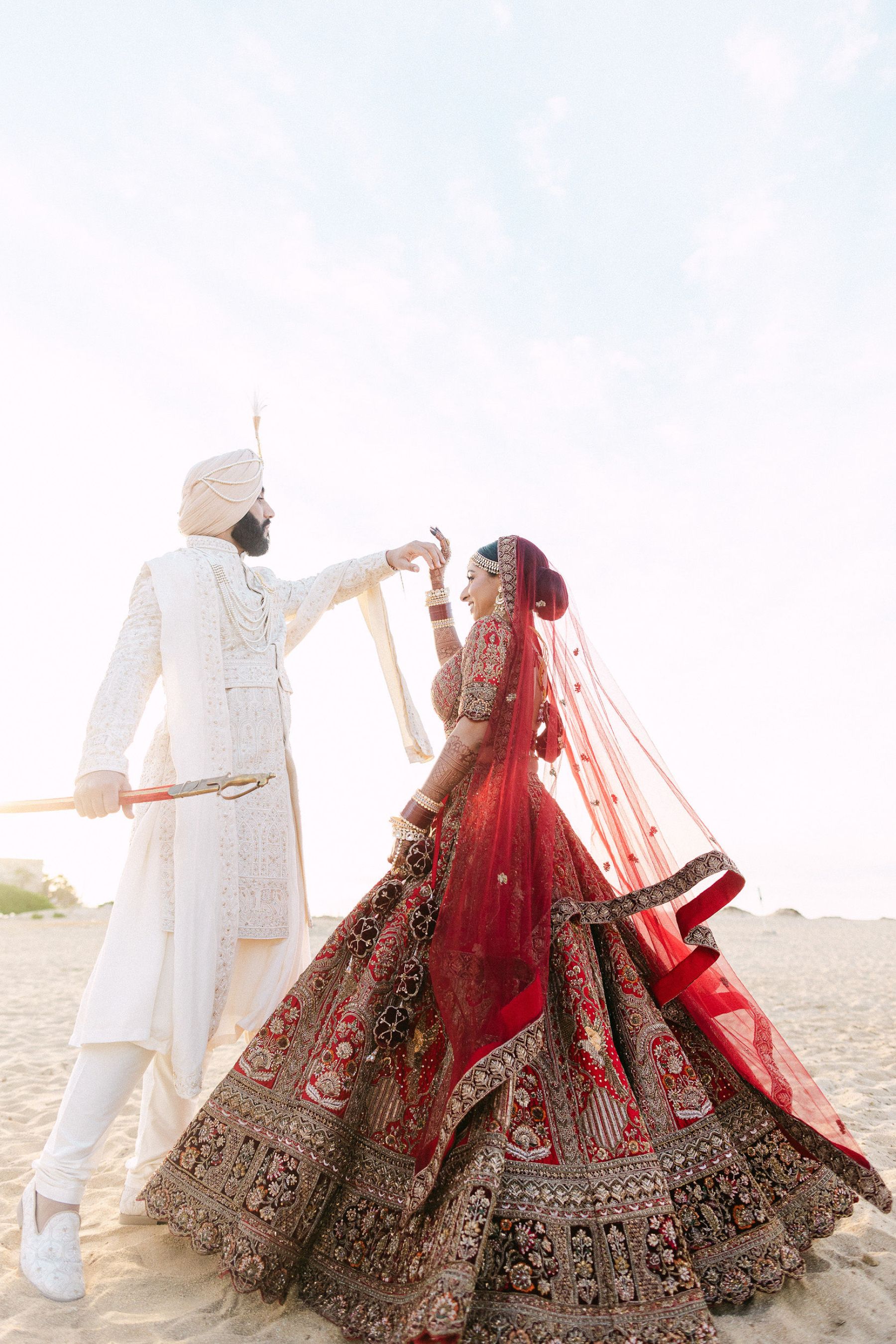 When Hinge Led to Happily Ever After: Aashna &amp; Rajprit's Tropical Destination Wedding in Los Cabos photo
