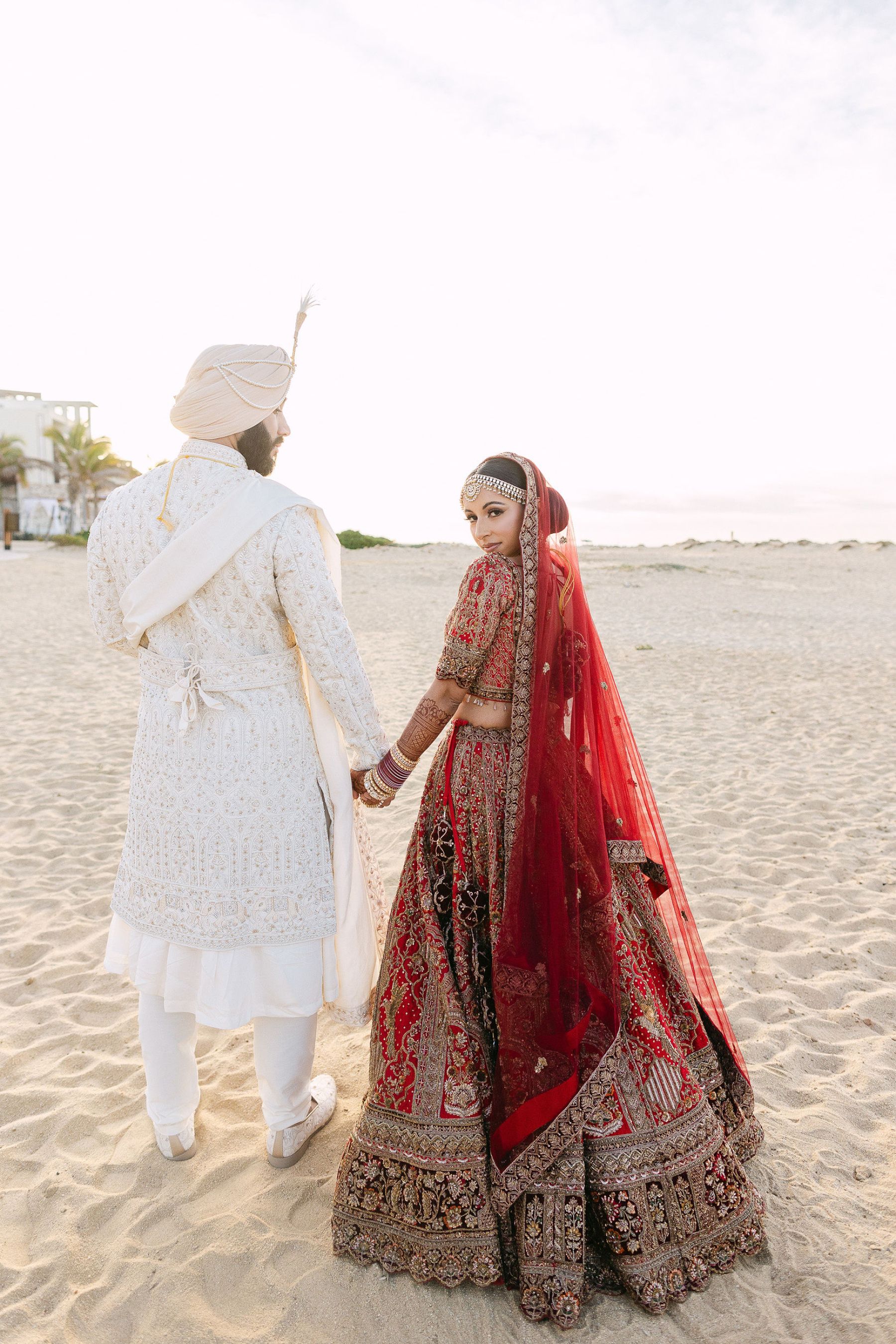 When Hinge Led to Happily Ever After: Aashna &amp; Rajprit's Tropical Destination Wedding in Los Cabos photo