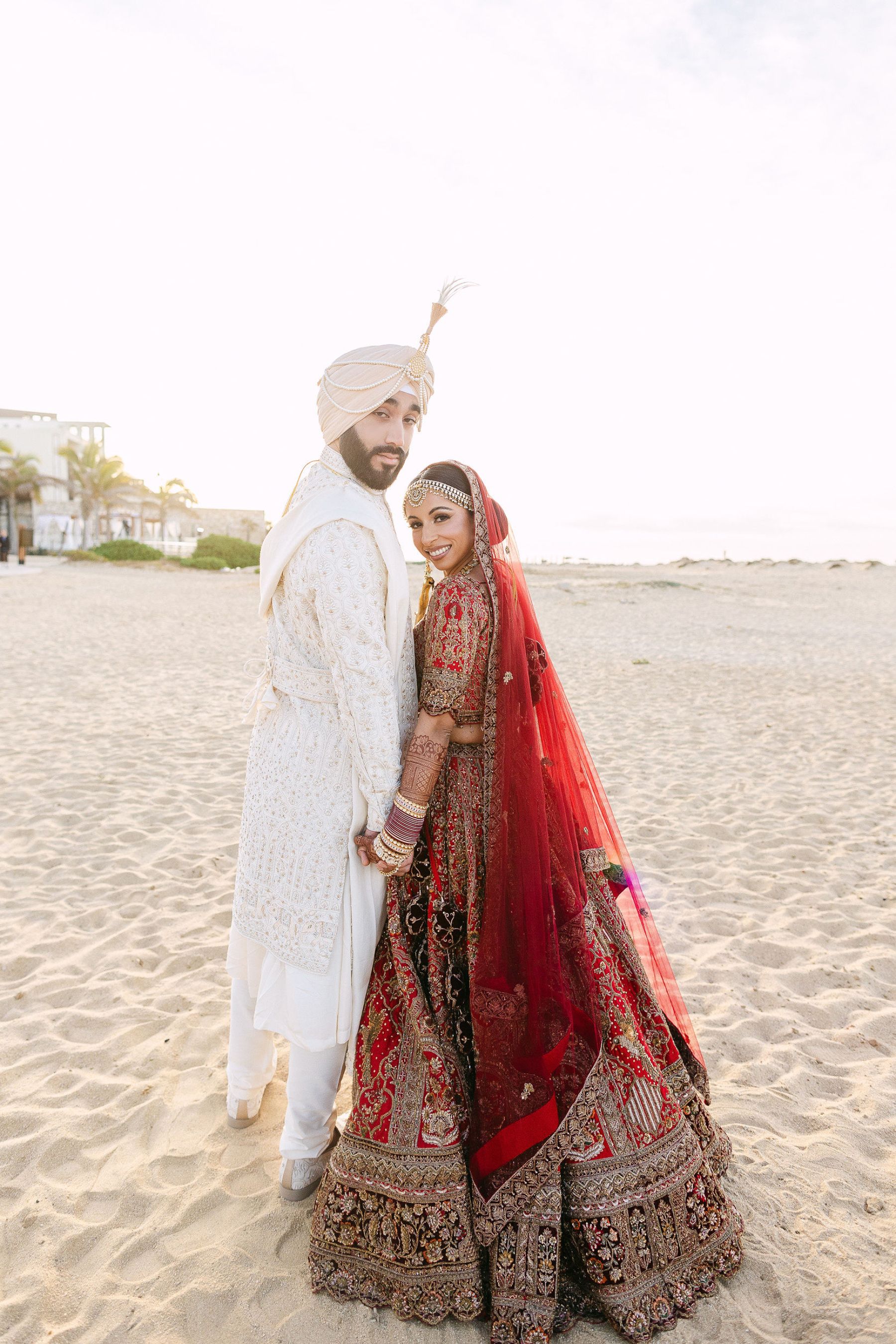 When Hinge Led to Happily Ever After: Aashna &amp; Rajprit's Tropical Destination Wedding in Los Cabos photo