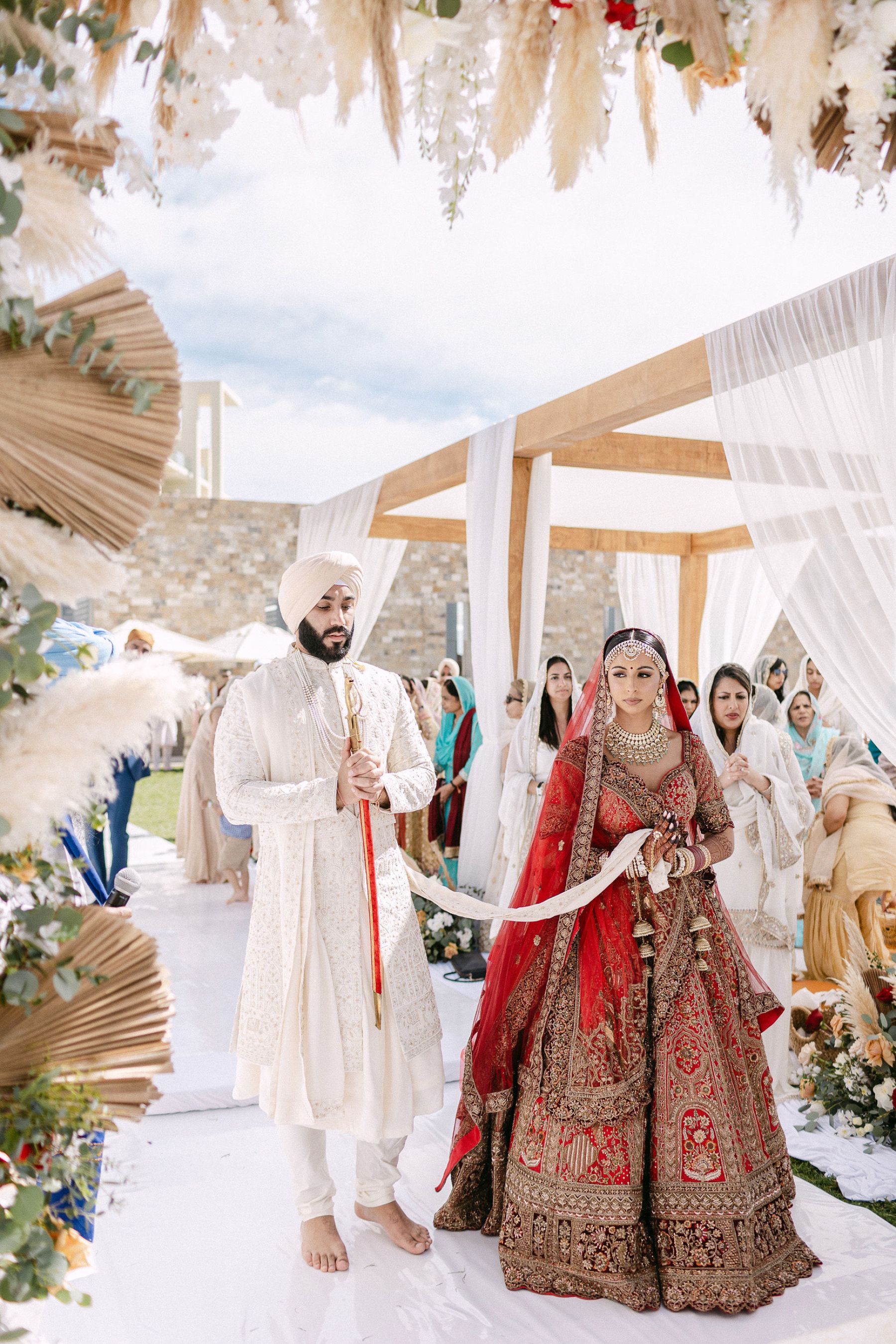 When Hinge Led to Happily Ever After: Aashna &amp; Rajprit's Tropical Destination Wedding in Los Cabos photo
