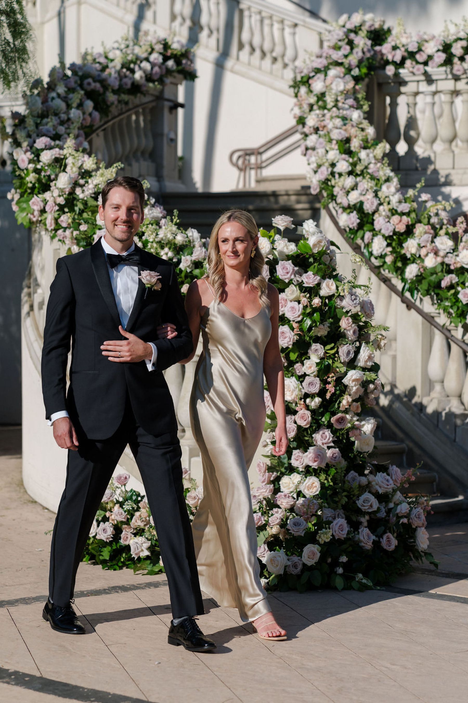 A Grand Staircase and a Love That Moved Mountains: Chanel &amp; Yannick’s Wedding at Waldorf Astoria Monarch Beach Resort photo