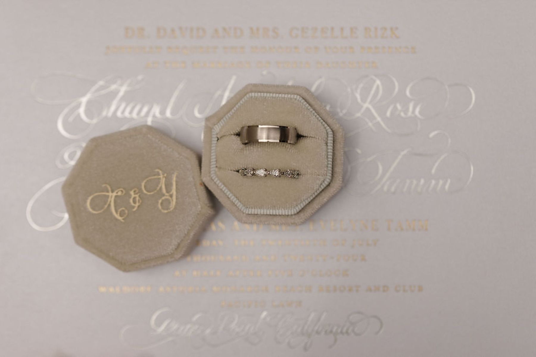 A Grand Staircase and a Love That Moved Mountains: Chanel &amp; Yannick’s Wedding at Waldorf Astoria Monarch Beach Resort photo