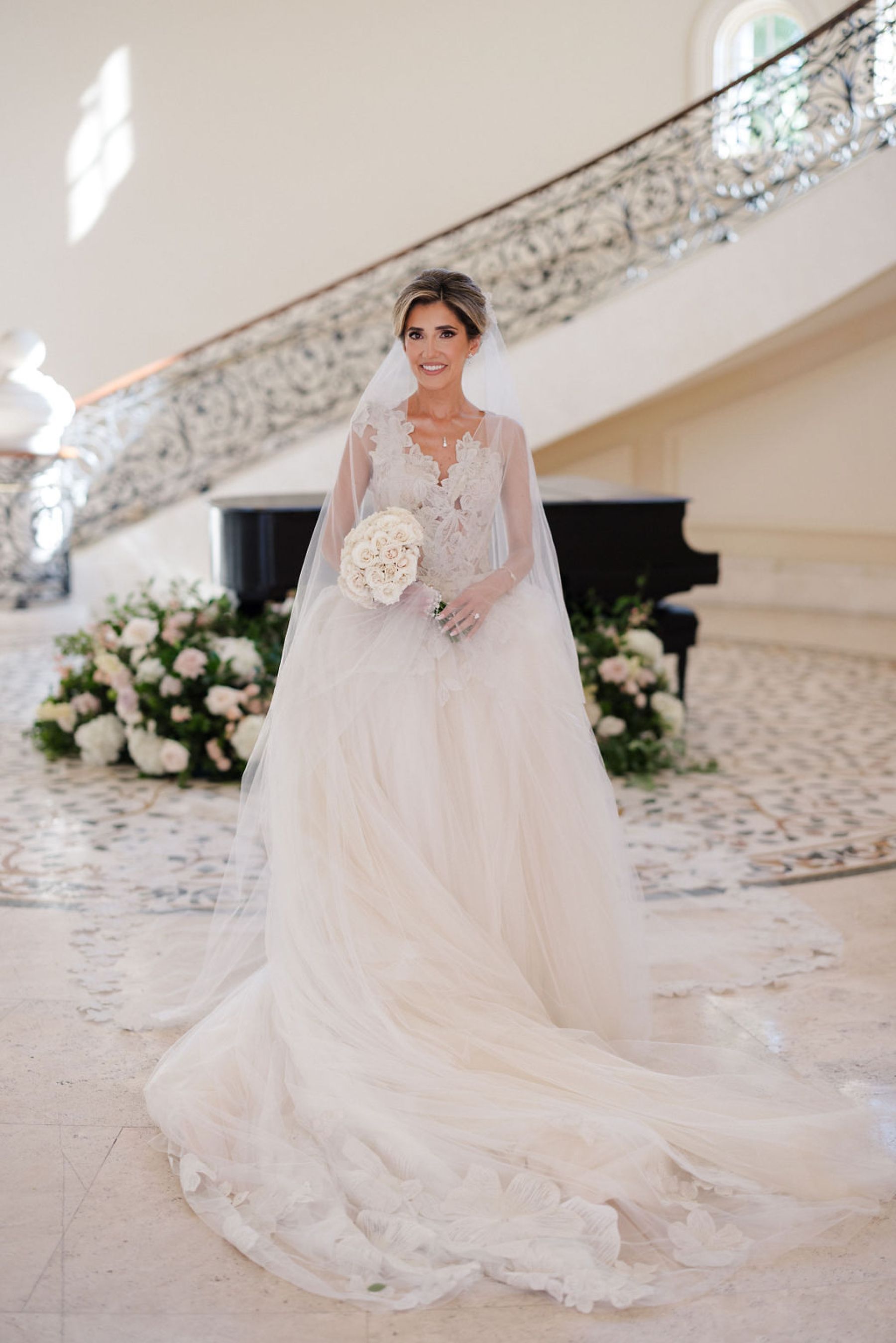 A Grand Staircase and a Love That Moved Mountains: Chanel &amp; Yannick’s Wedding at Waldorf Astoria Monarch Beach Resort photo